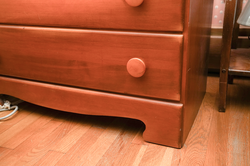 Maple and Birch Chest of Drawers by Colchester Group