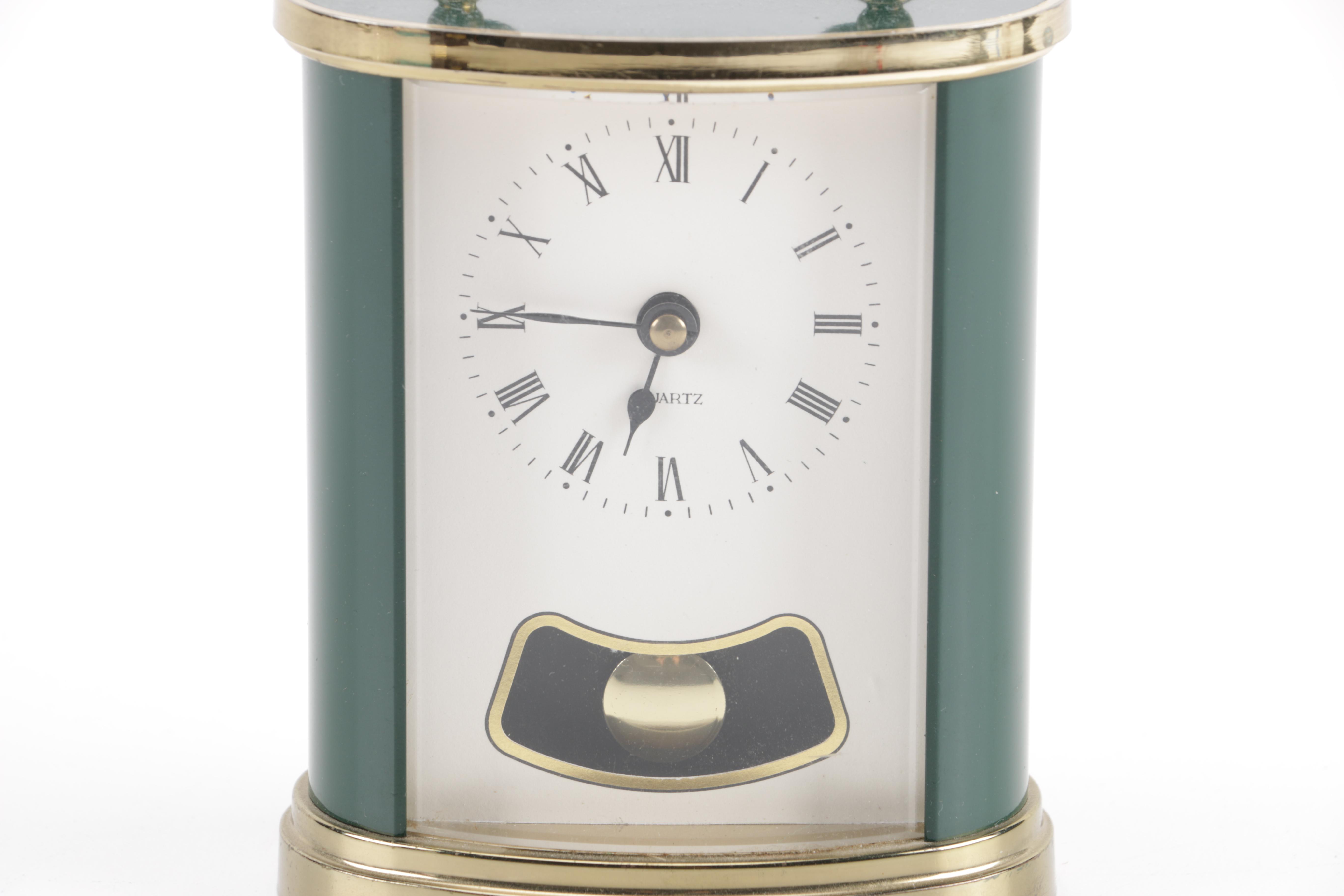 Pair of Analog Mantel Clocks