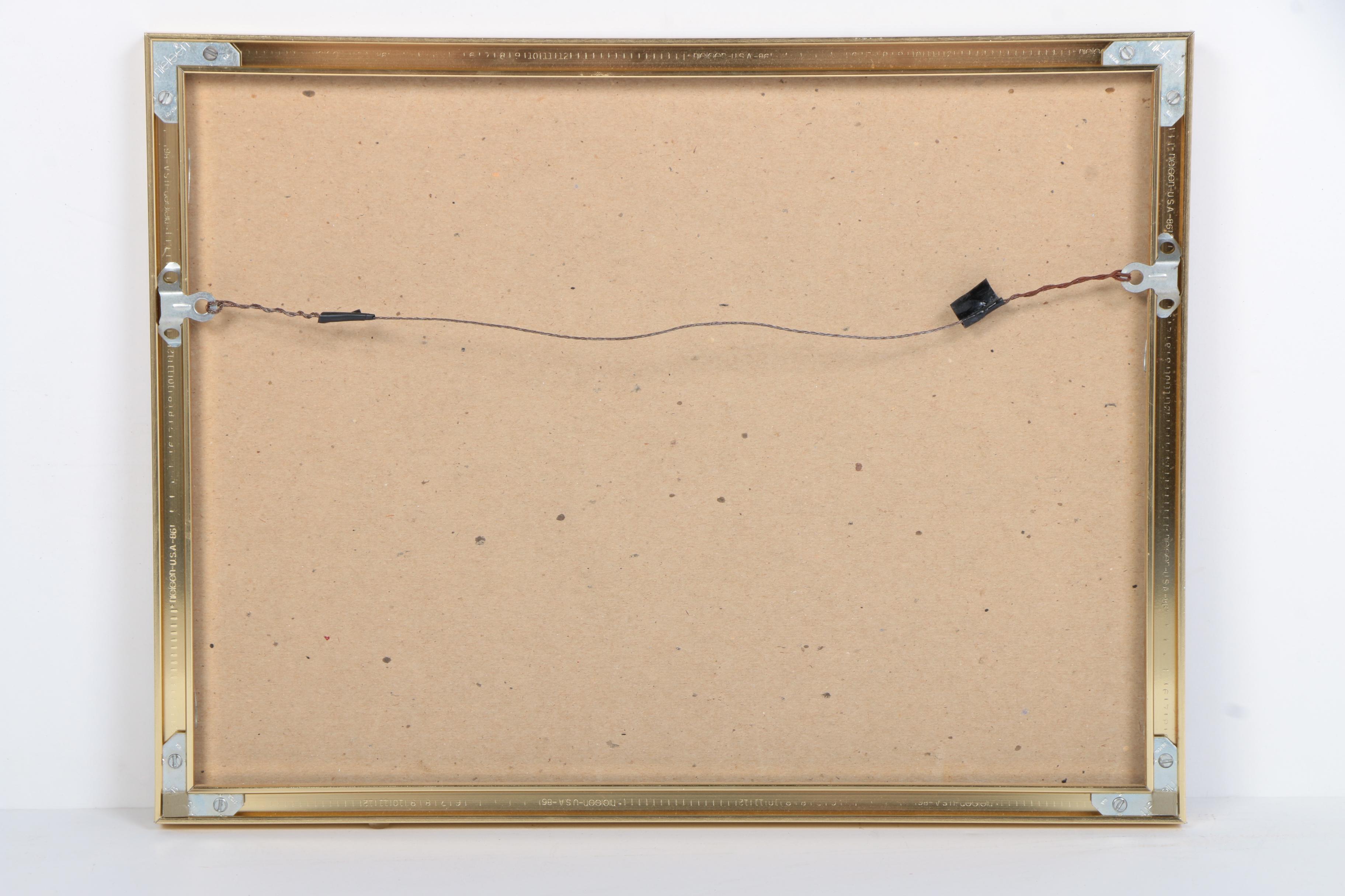Circa 1975 Katy Owens Limited Edition Serigraph "Dawn of Creative Computing"