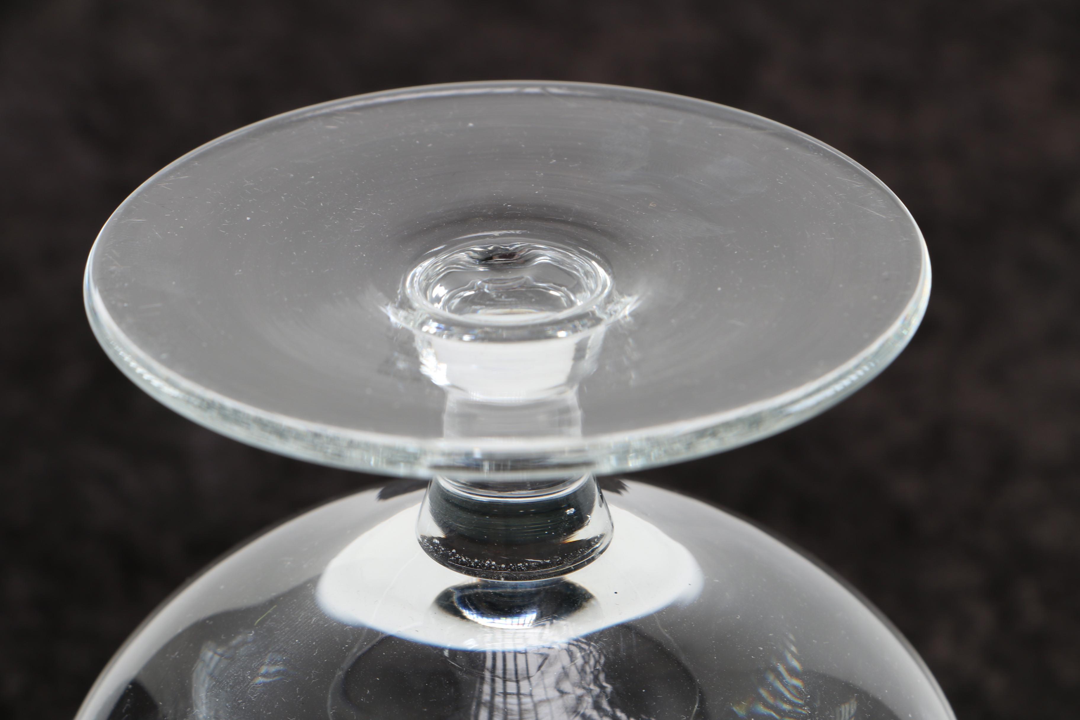 Hungarian Crystal Carafe and Brandy Snifter