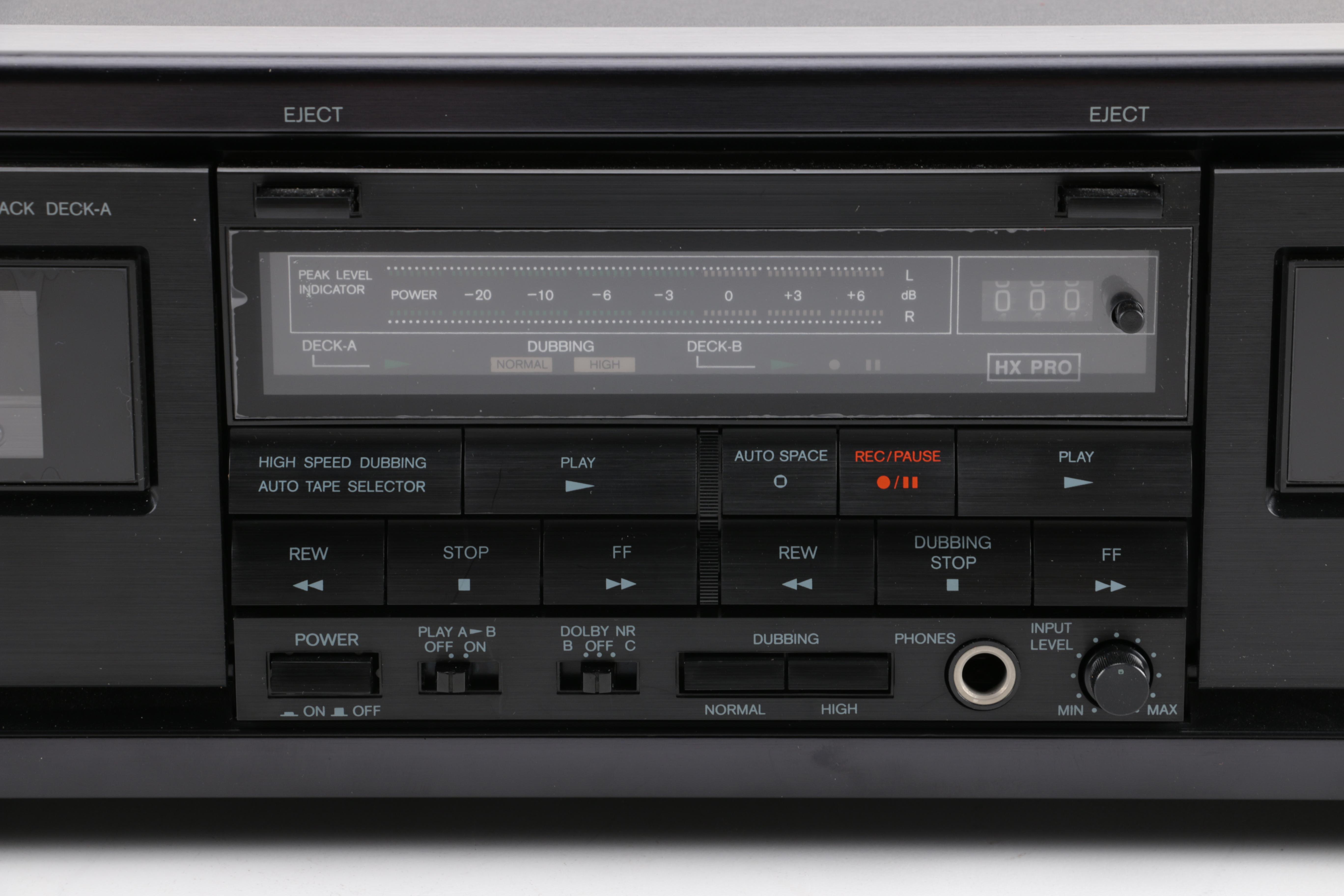 Onkyo Stereo Cassette Tape Deck and Remote