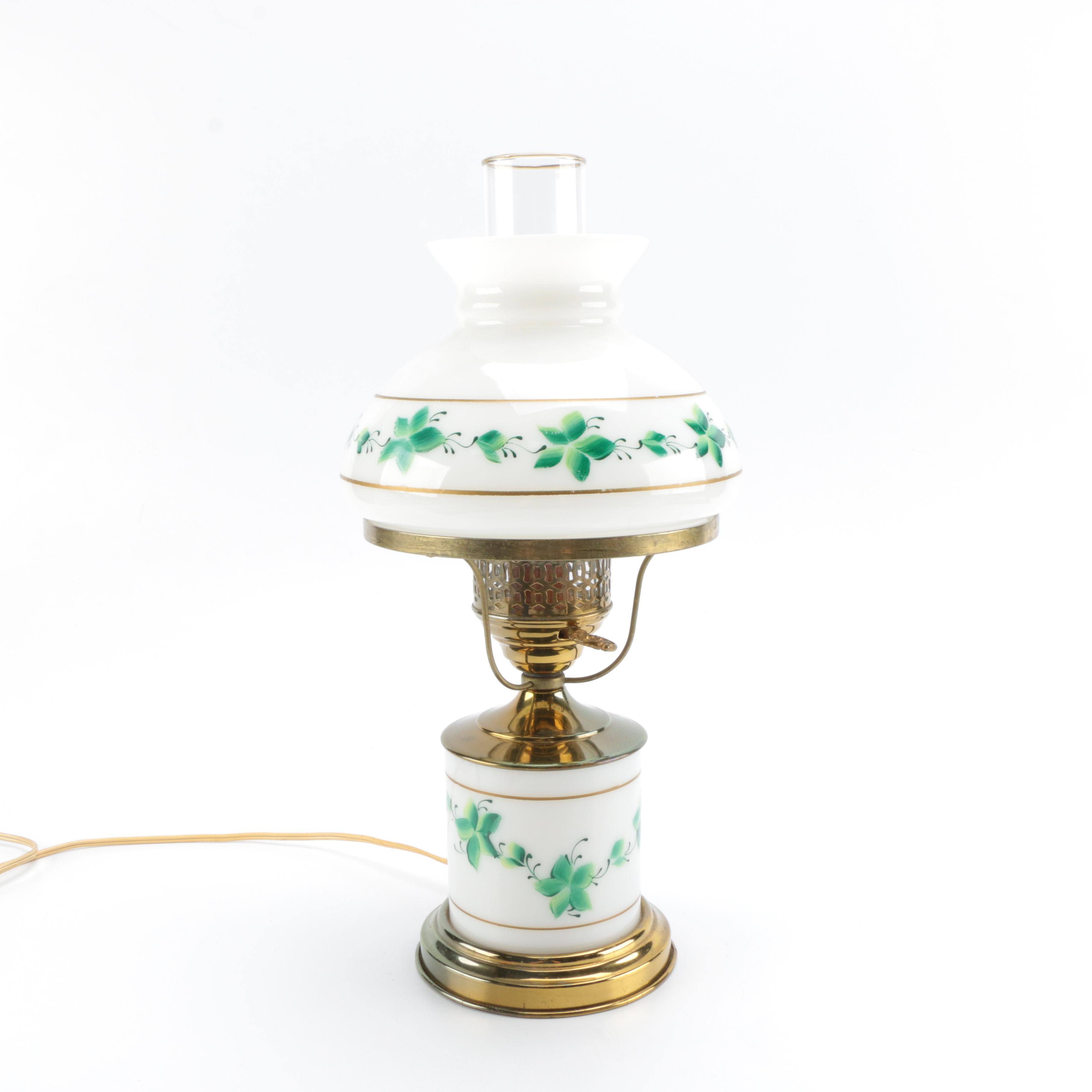 Vintage Hurricane Lamp