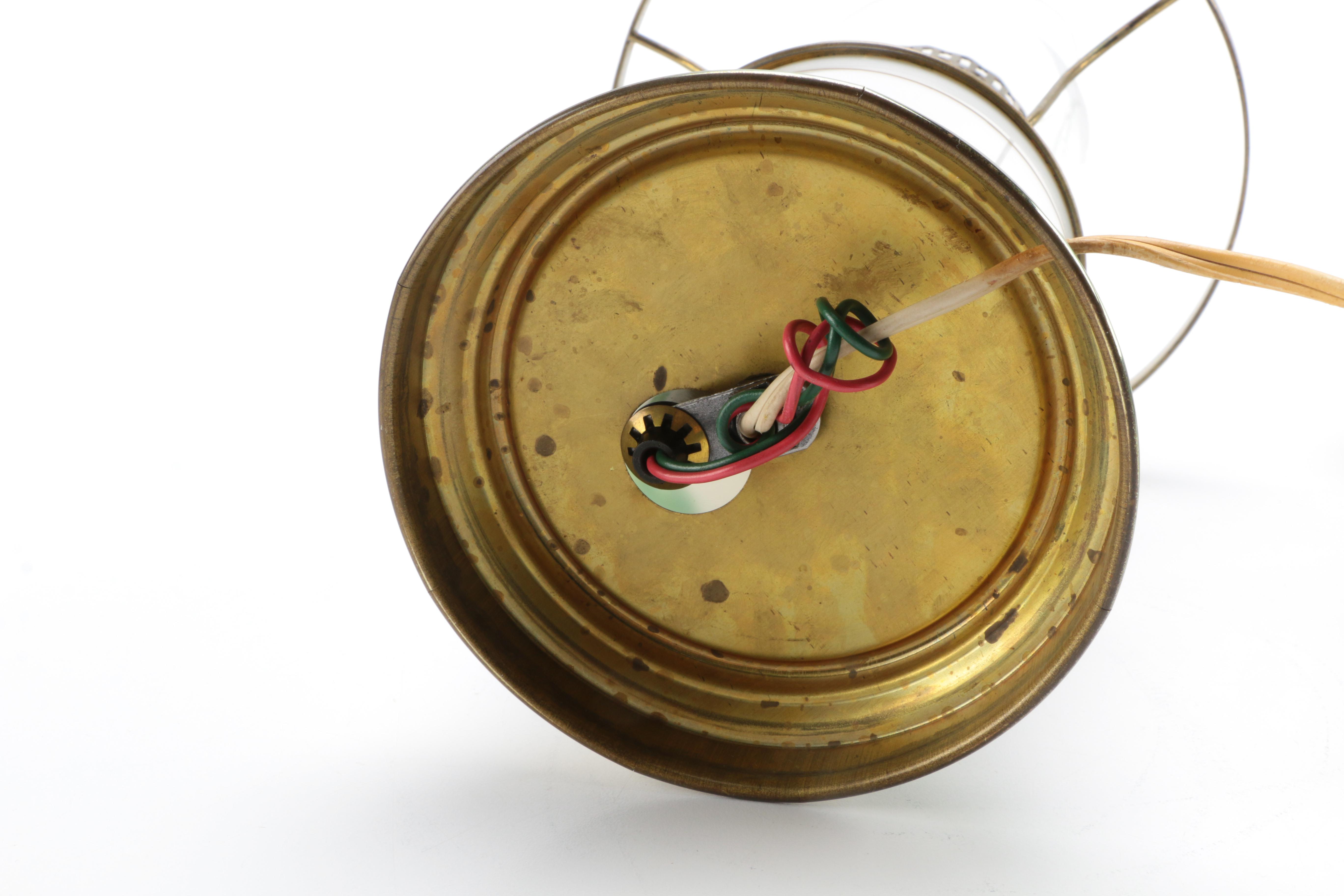 Vintage Hurricane Lamp