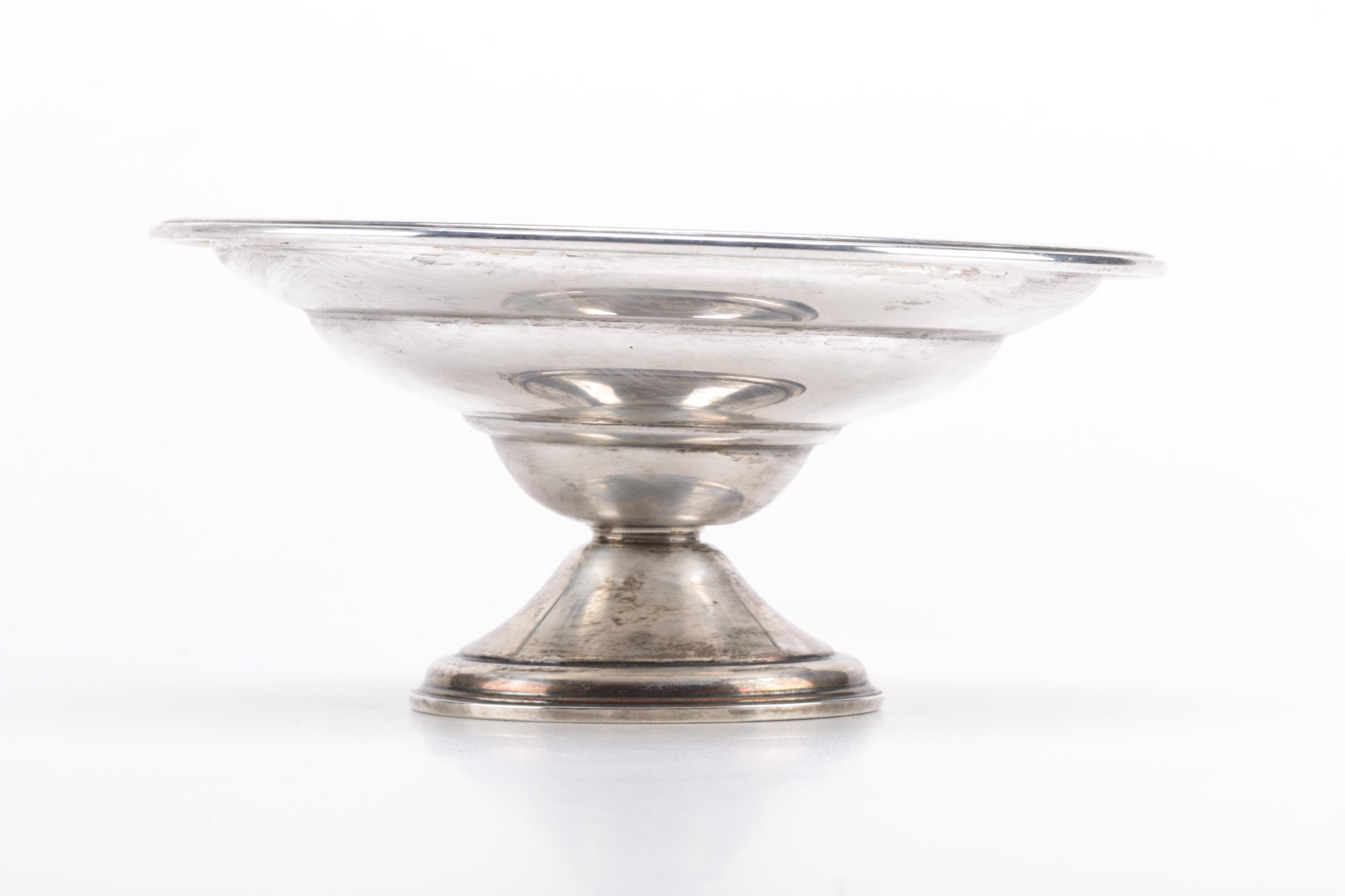 Candelabrum, Candleholders and Pedestal Bowl Featuring Gorham