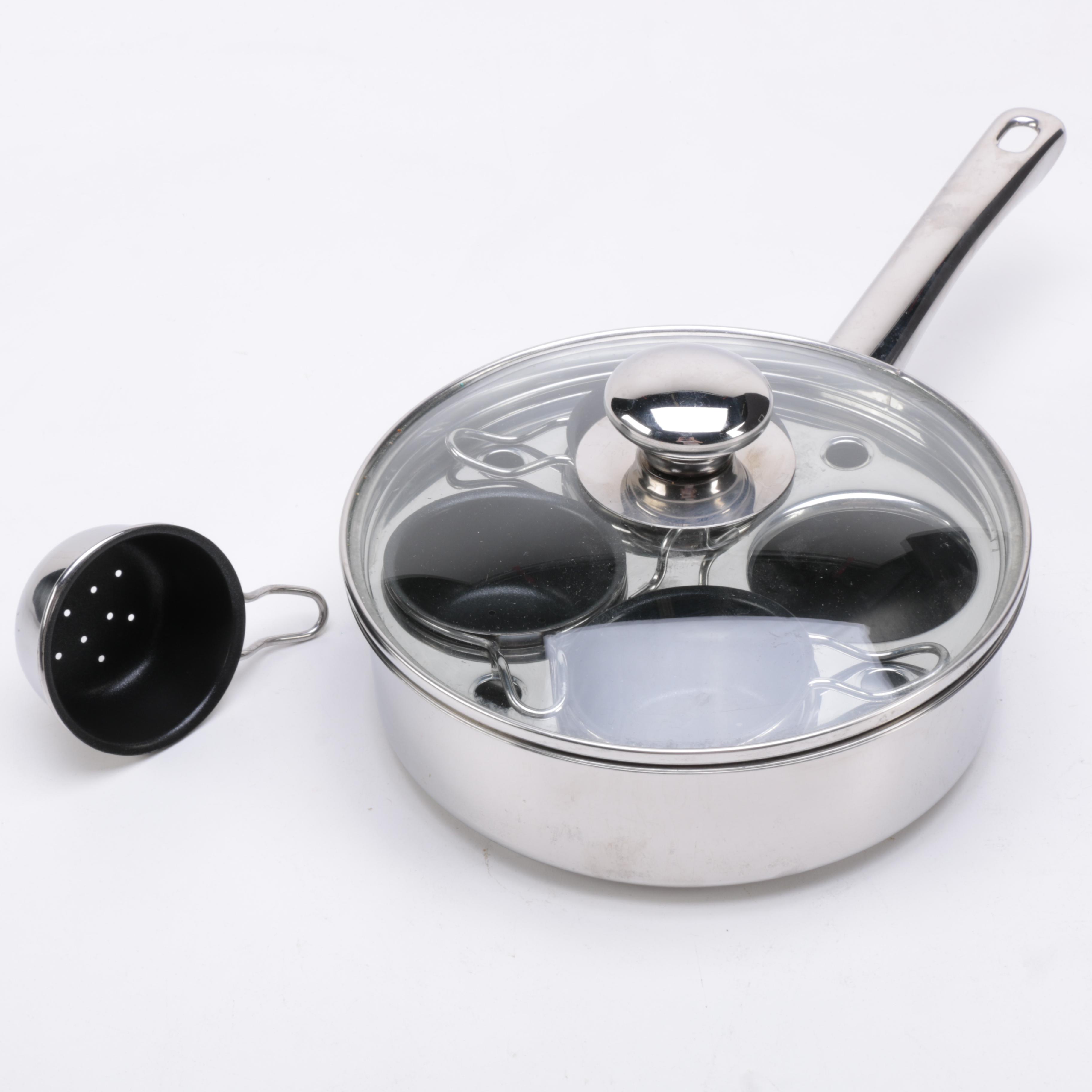 Stainless Poached Egg Pan