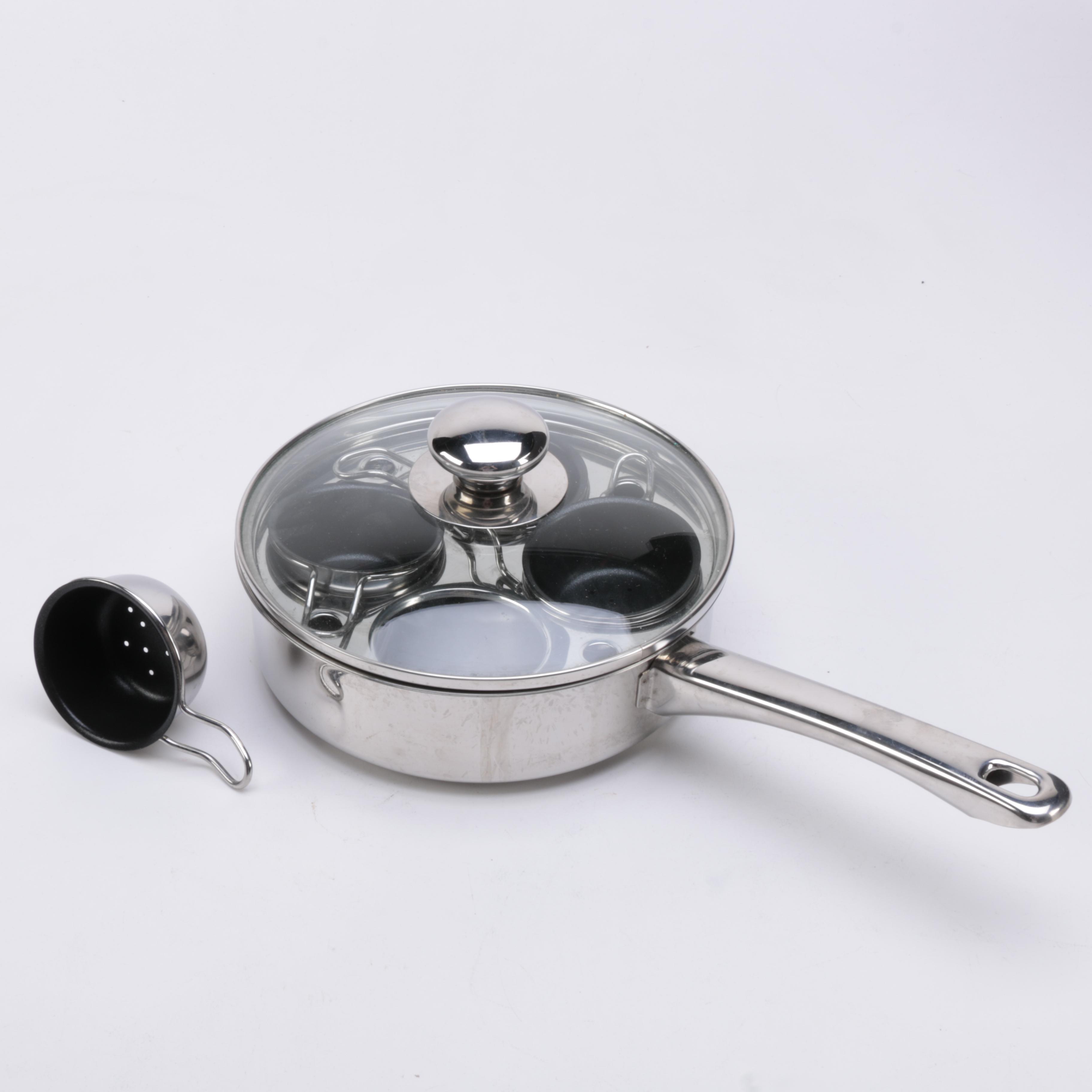 Stainless Poached Egg Pan