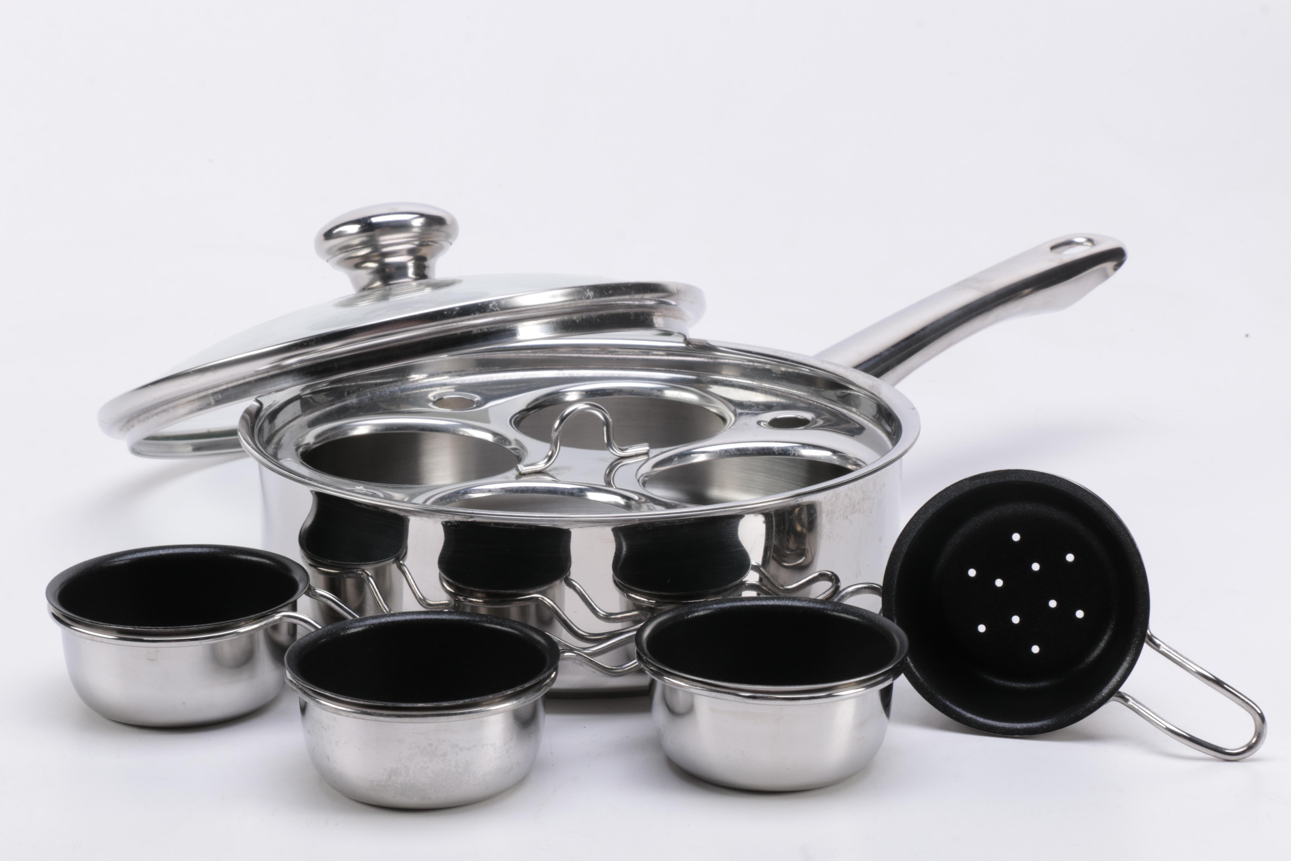 Stainless Poached Egg Pan