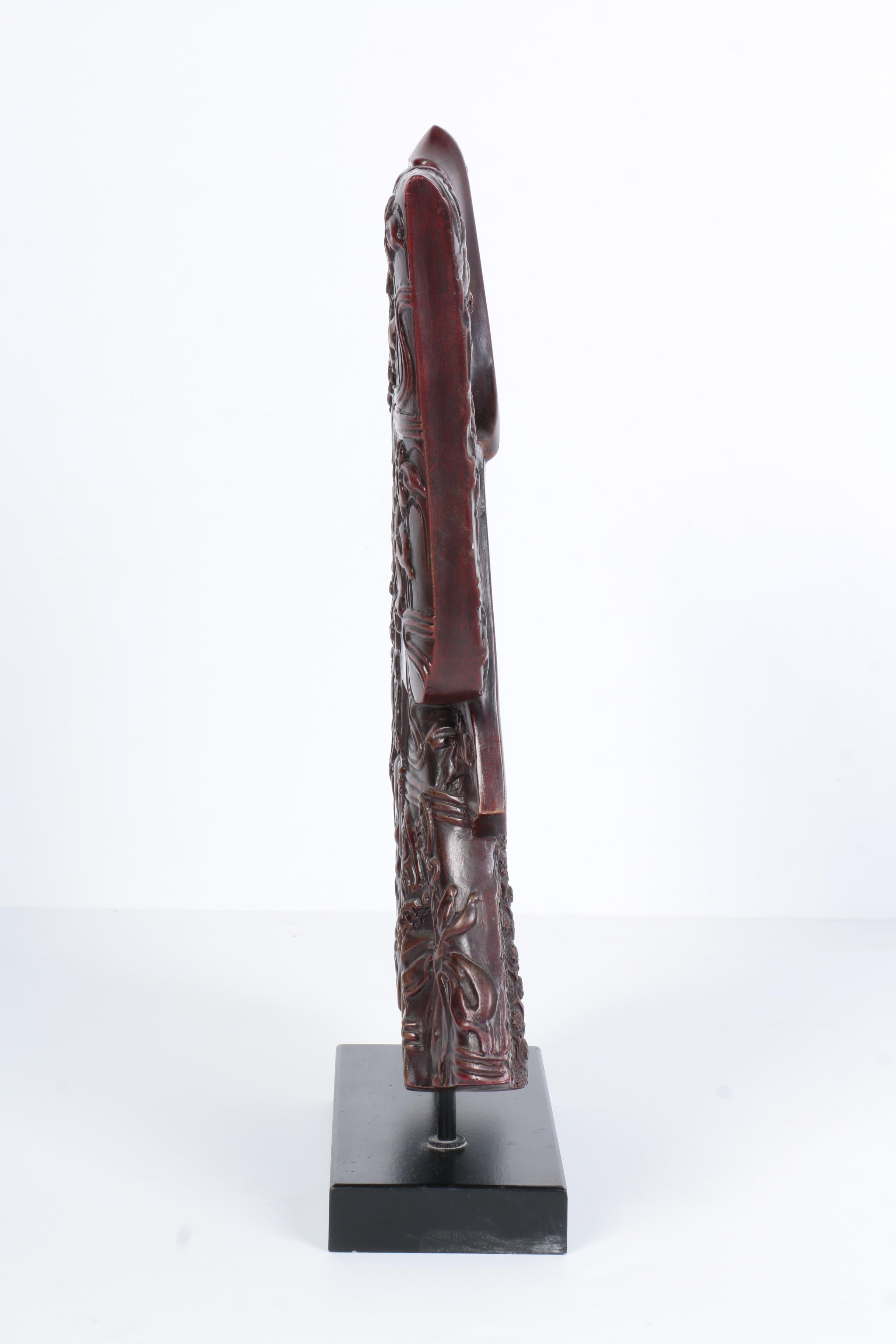 Mixed Media Kimono Sculpture on Stand