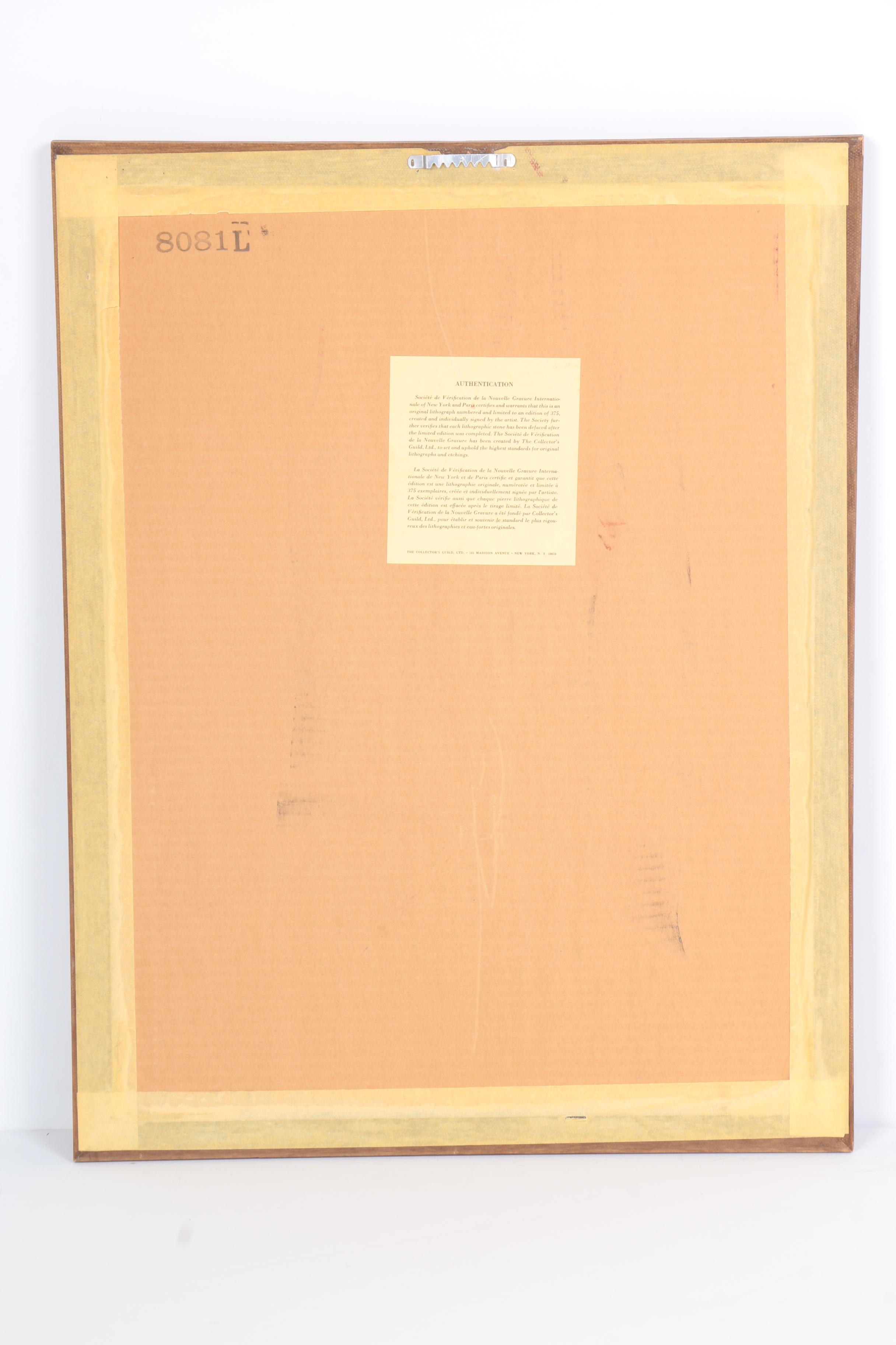 Rivera Signed Limited Edition Hand-Pulled Lithograph