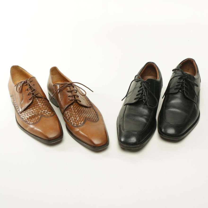 Men's Leather Dress Shoes Including Saks Fifth Avenue Wingtips
