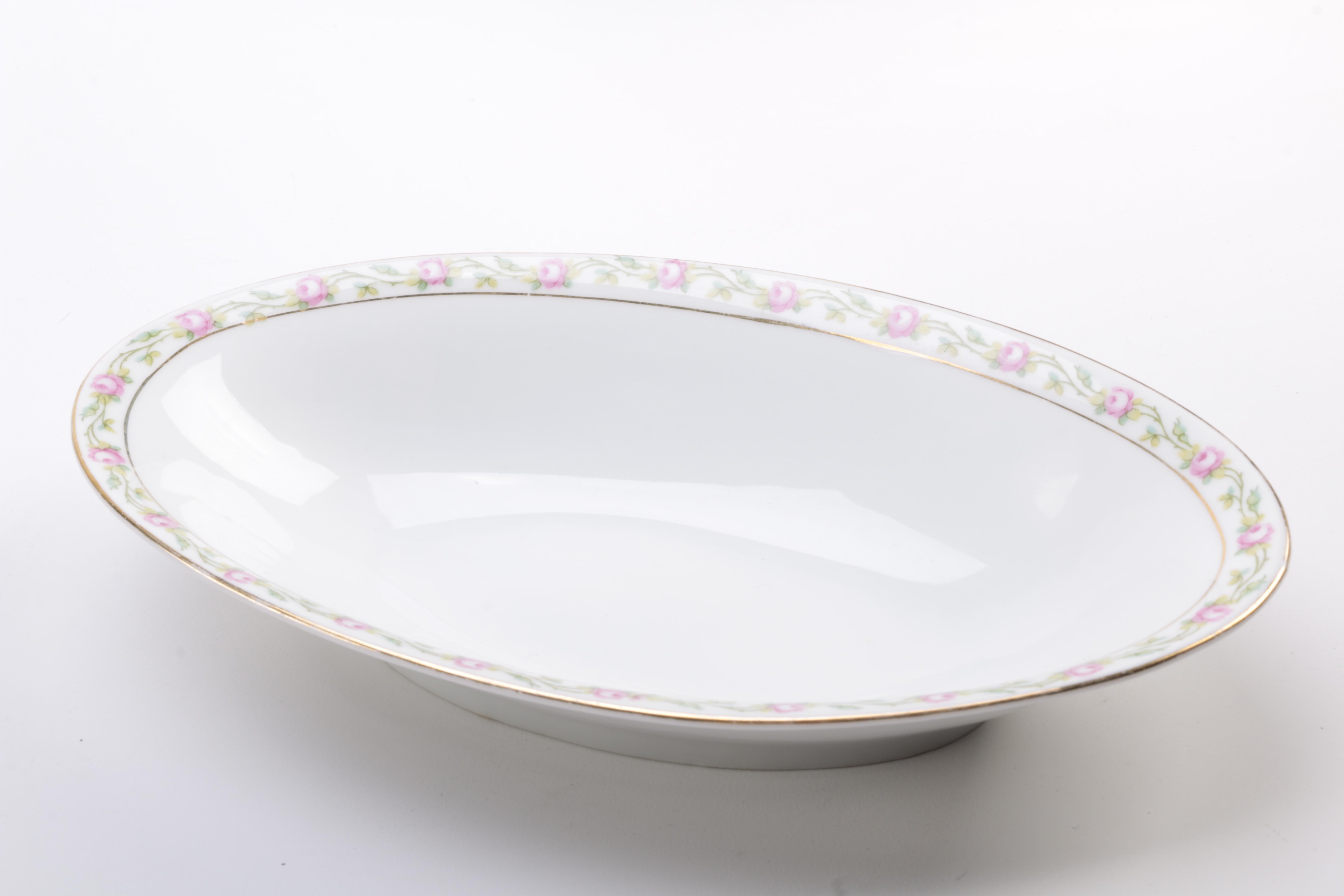 Antique Moritz Zdekauer Porcelain Tableware