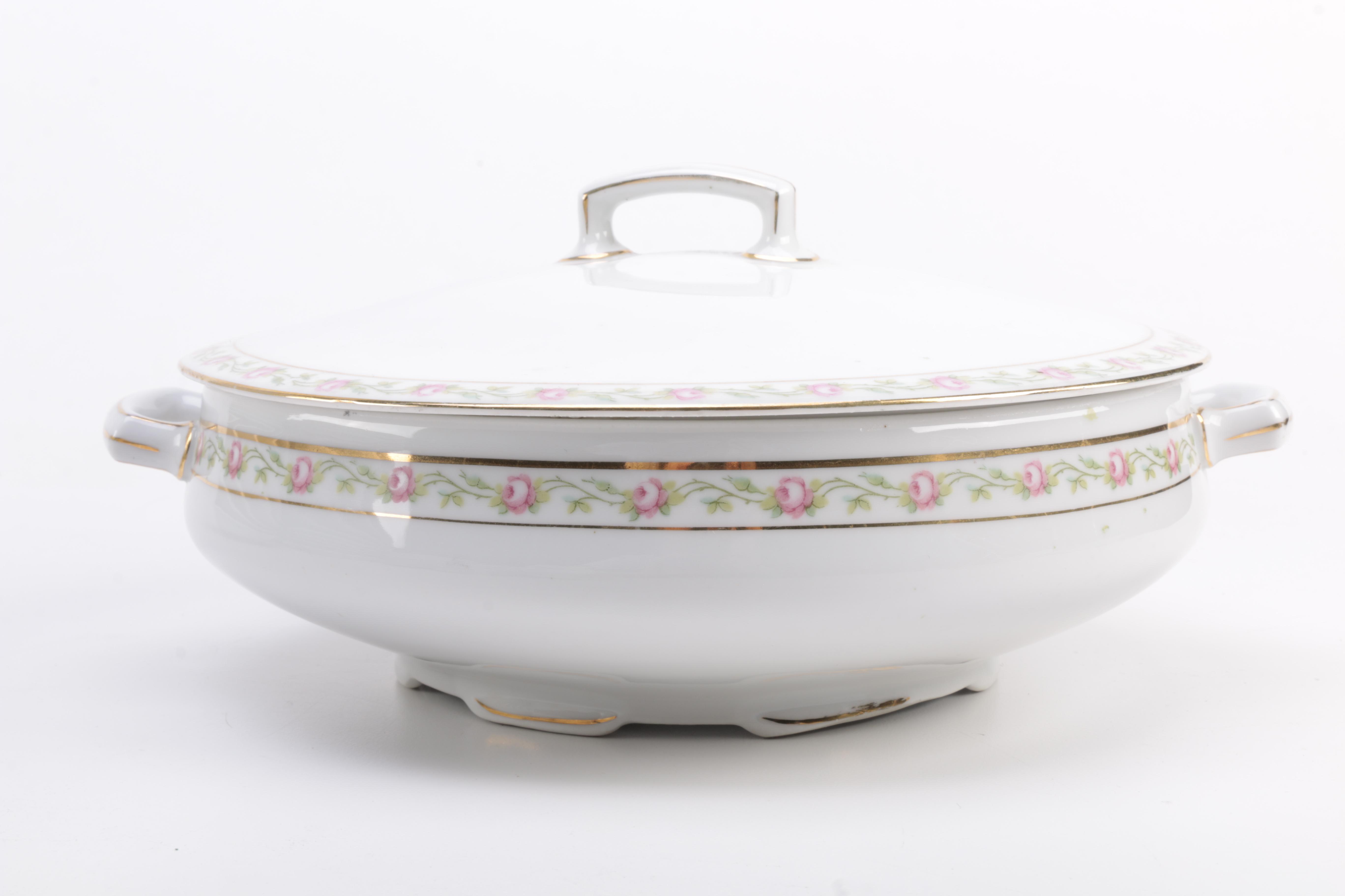 Antique Moritz Zdekauer Porcelain Tableware