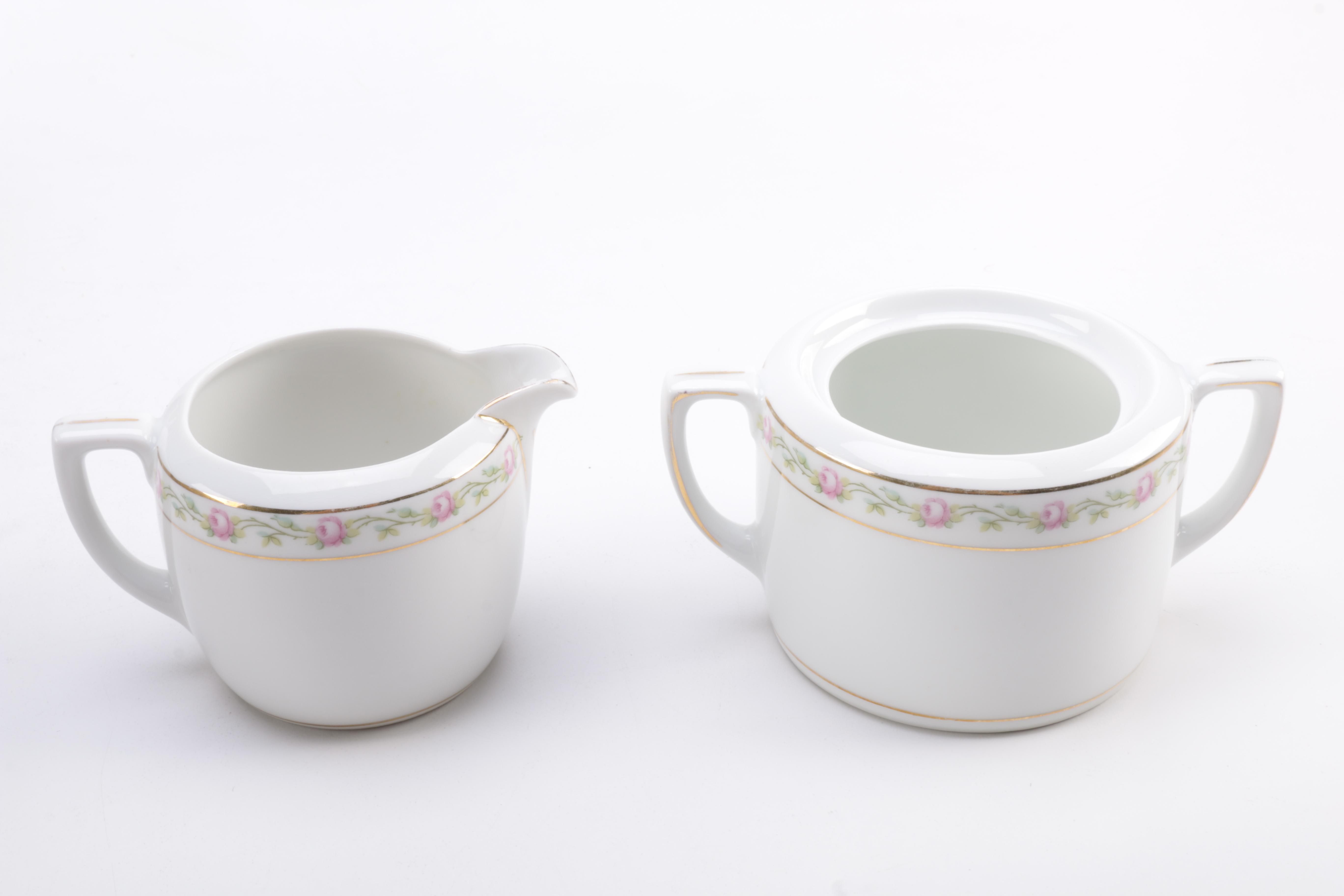 Antique Moritz Zdekauer Porcelain Tableware