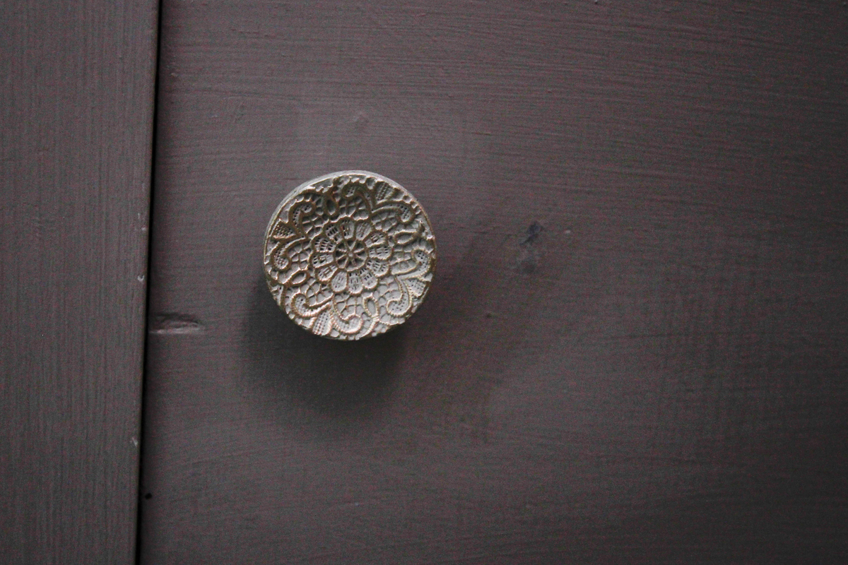 Gray-Painted Queen Anne Style Console Table and Side Table