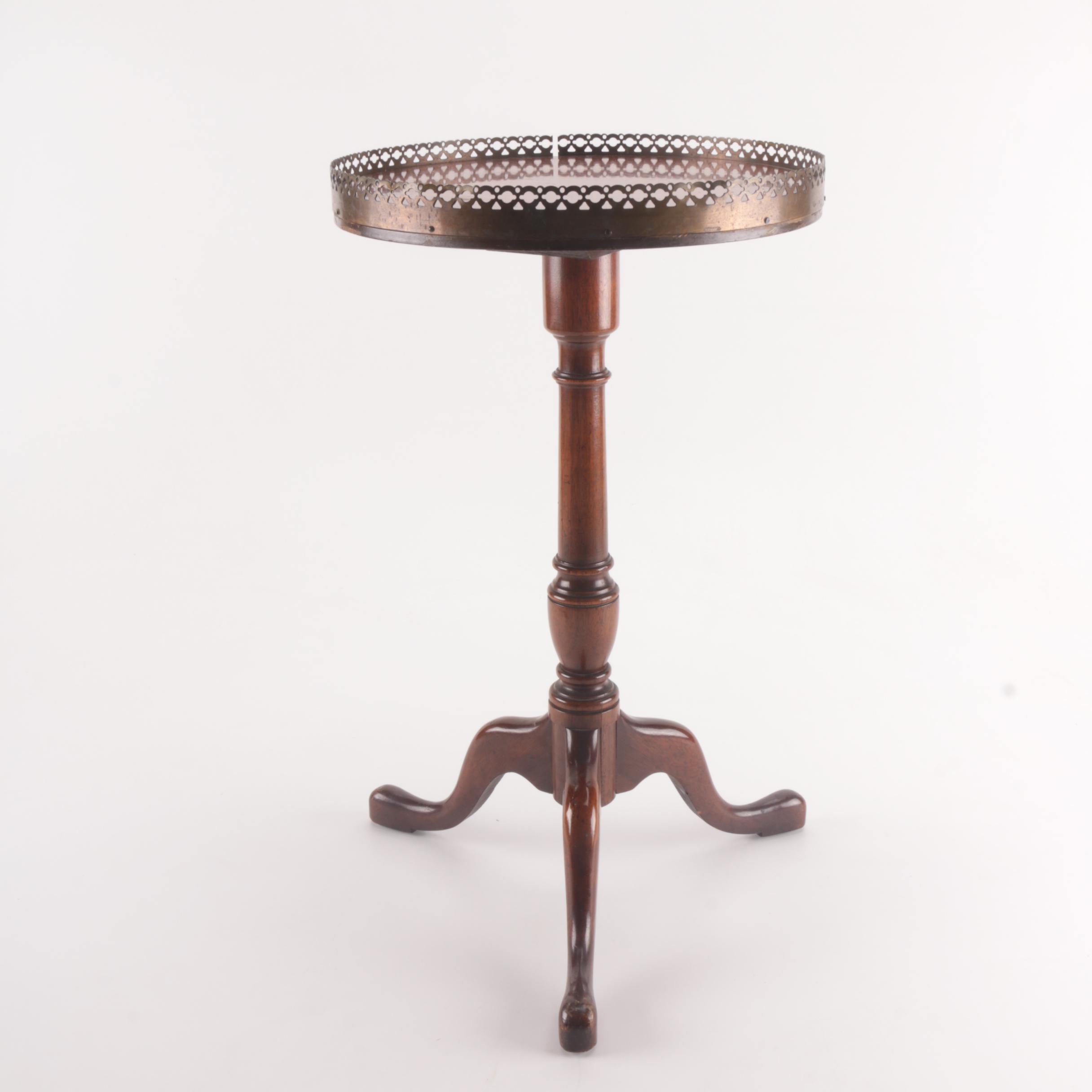 Vintage Mahogany Tea Table