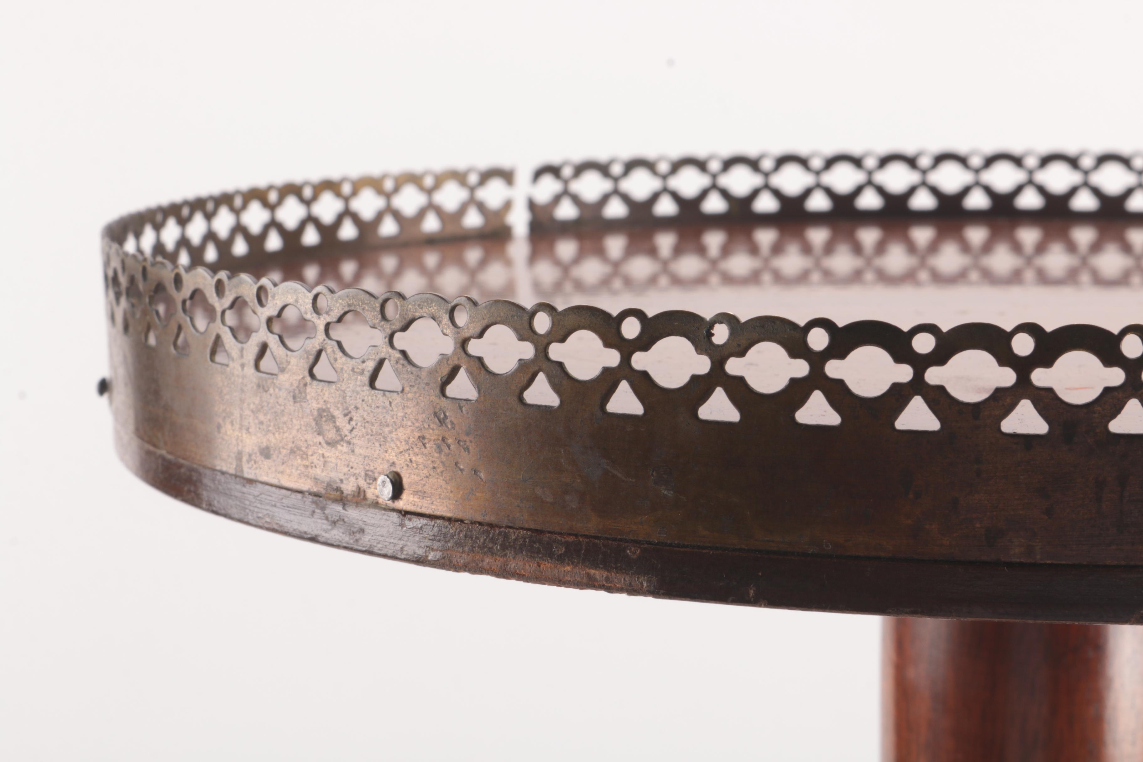 Vintage Mahogany Tea Table