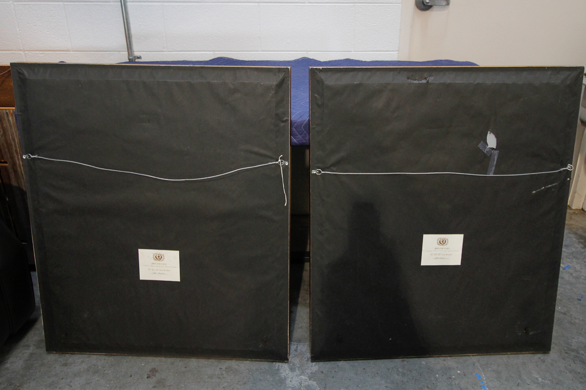 After Richard Earlom "A Flower Piece" Print Pairing