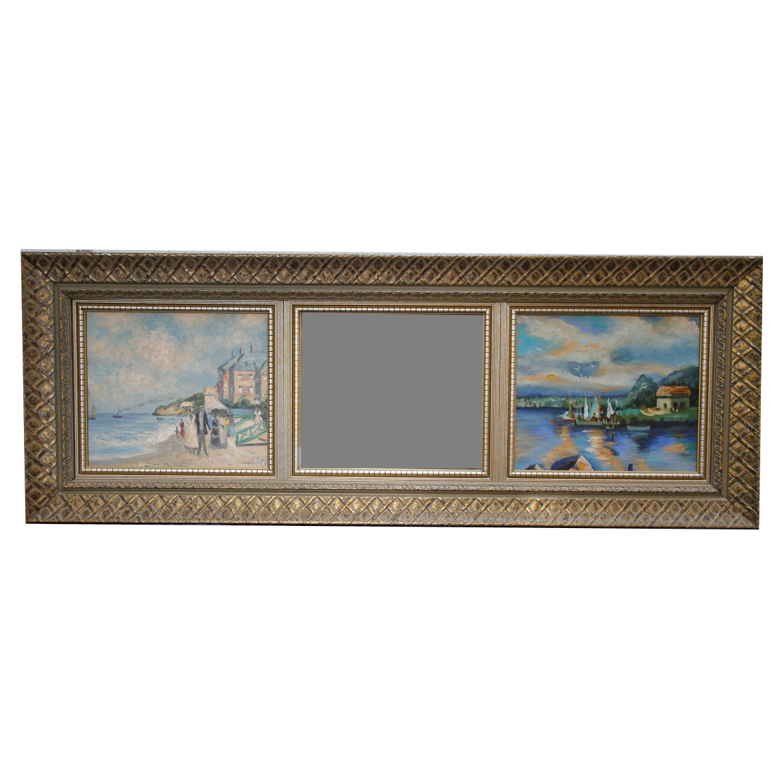 Mirror and Painting Triptych