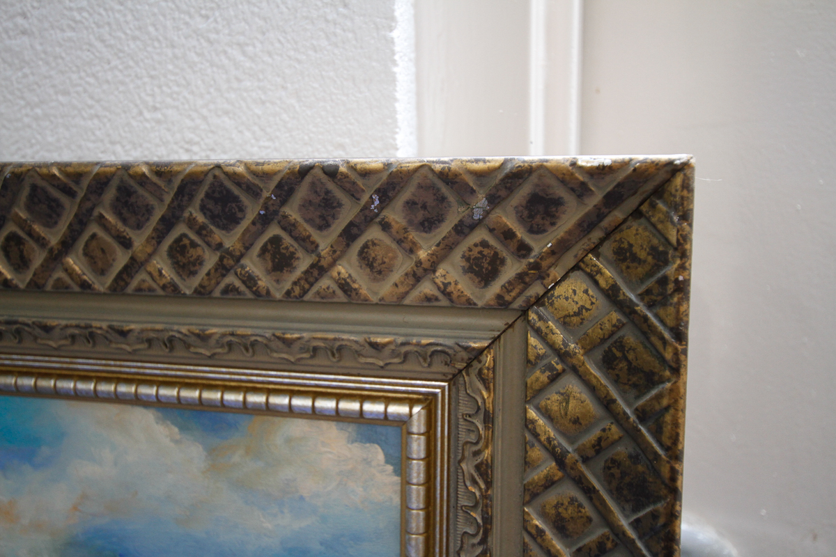 Mirror and Painting Triptych