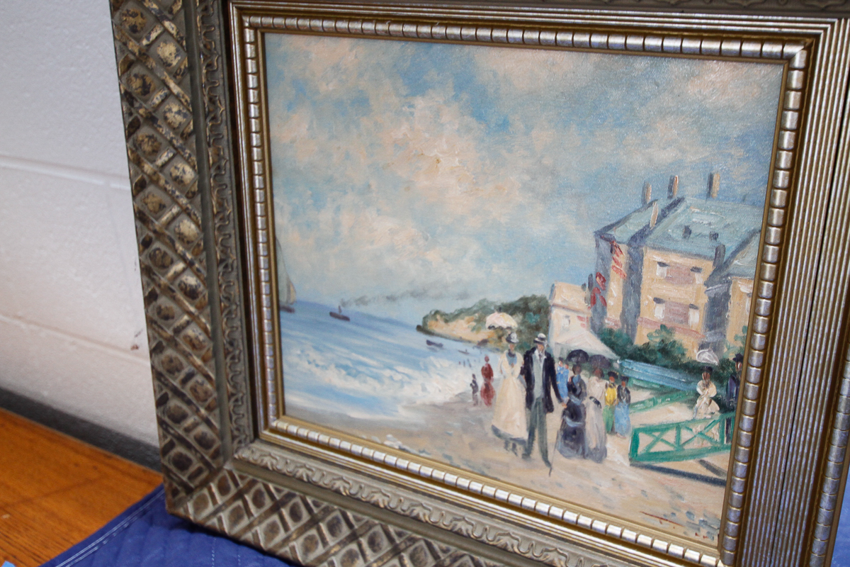 Mirror and Painting Triptych