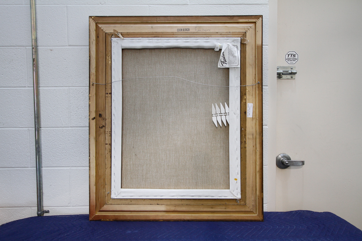 Sarah Talhe S. Scmiyler Oil Painting "Aunt Betty's Basket"