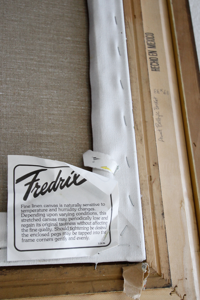 Sarah Talhe S. Scmiyler Oil Painting "Aunt Betty's Basket"