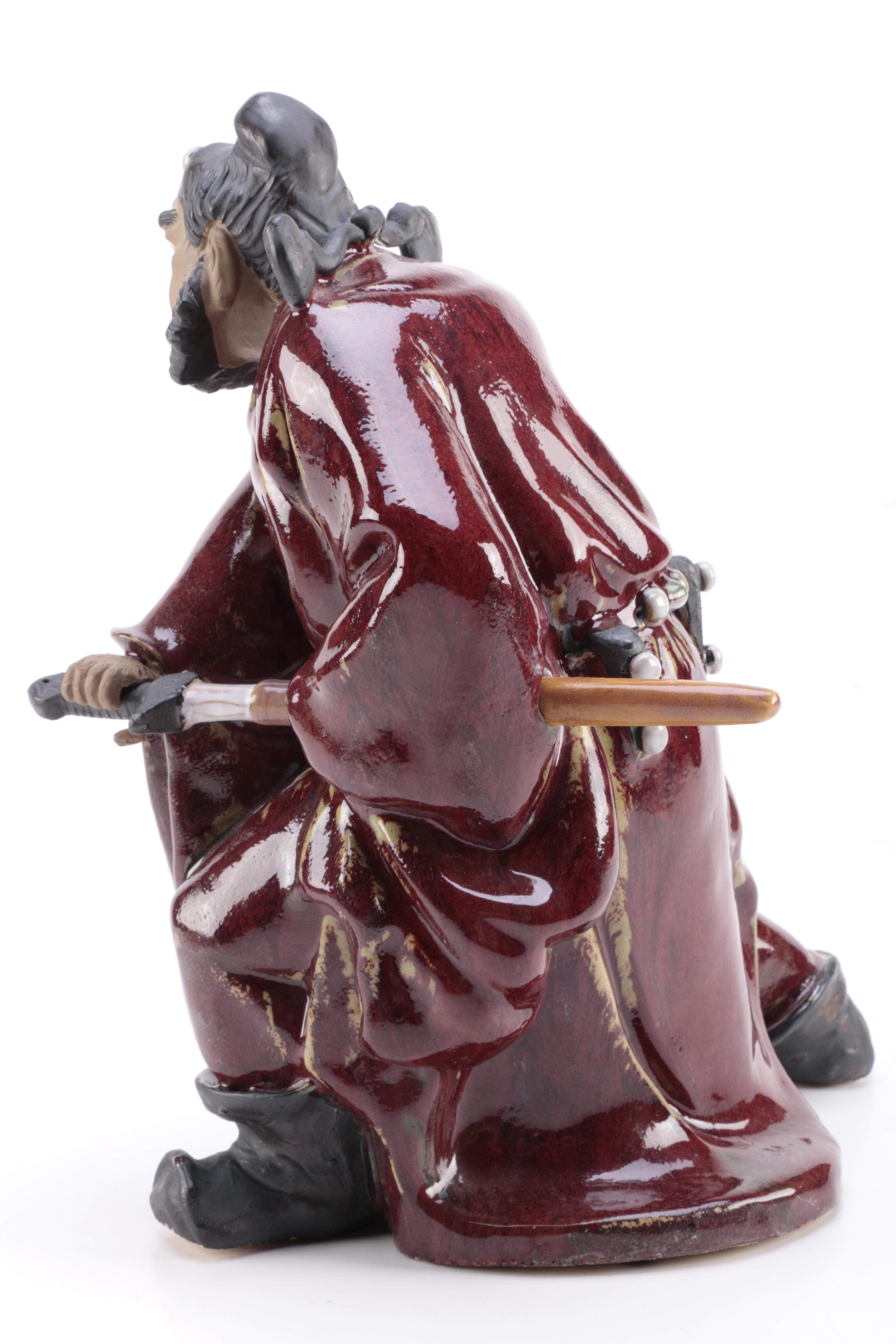 Chinese Ceramic Warrior Figurine