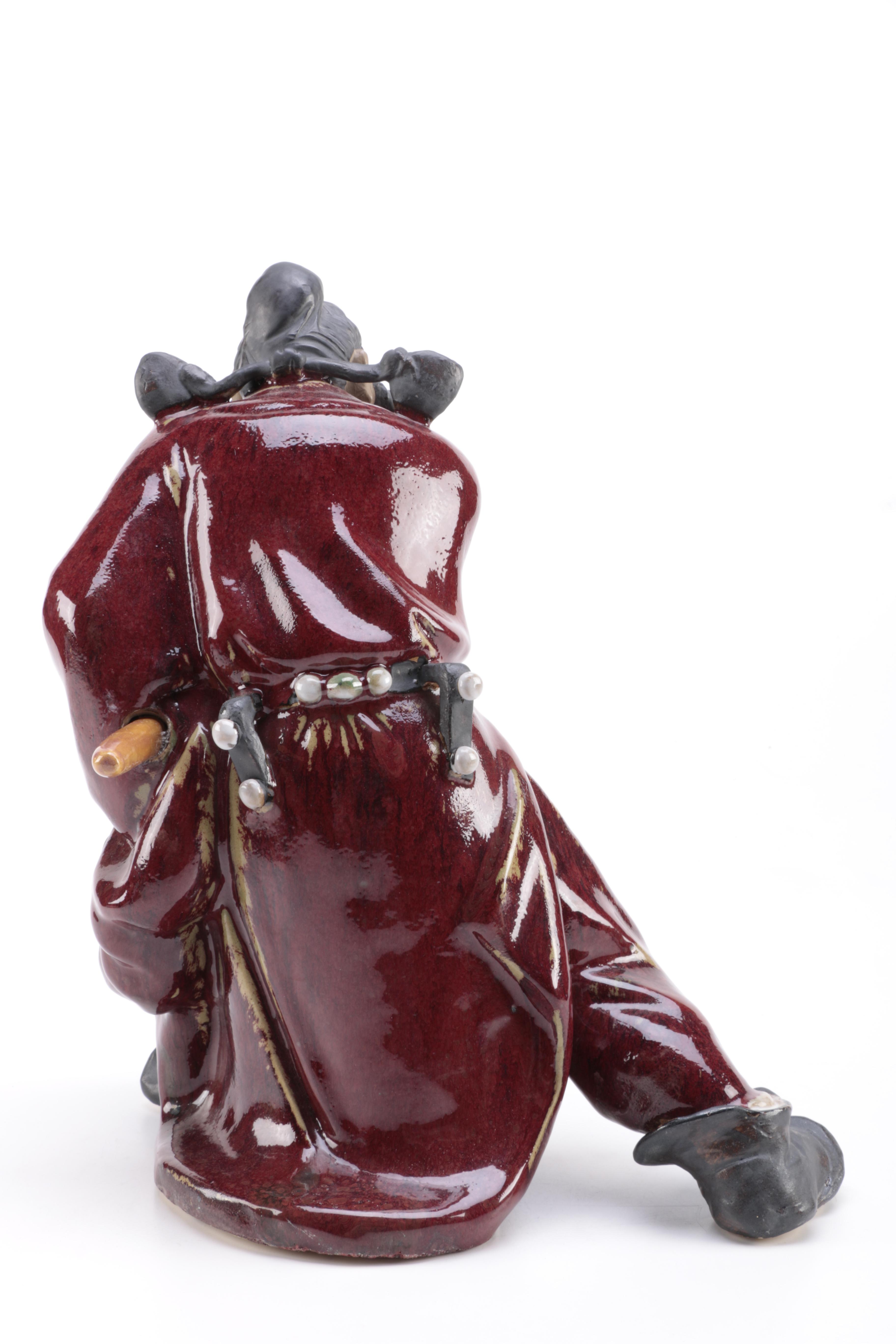 Chinese Ceramic Warrior Figurine