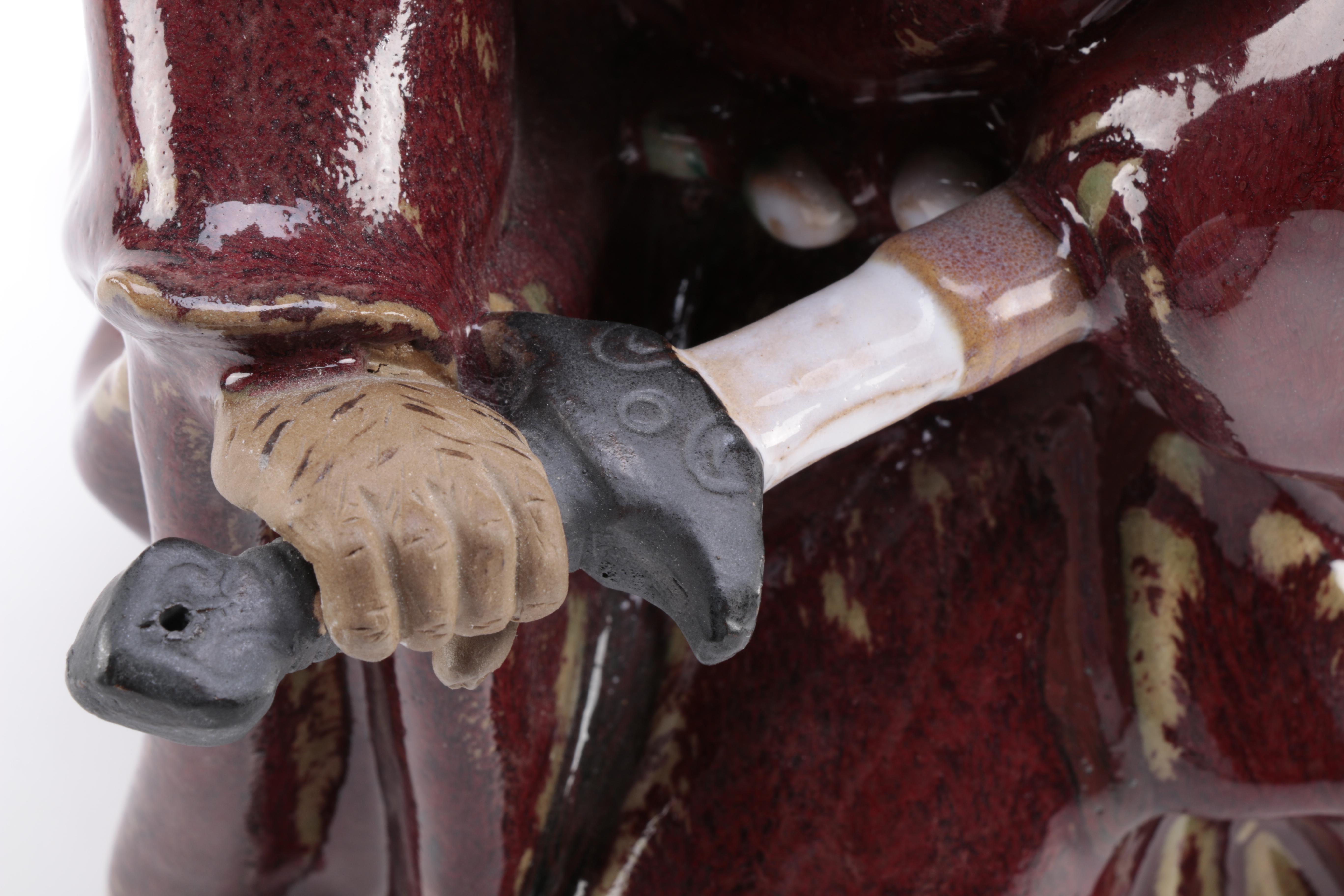 Chinese Ceramic Warrior Figurine