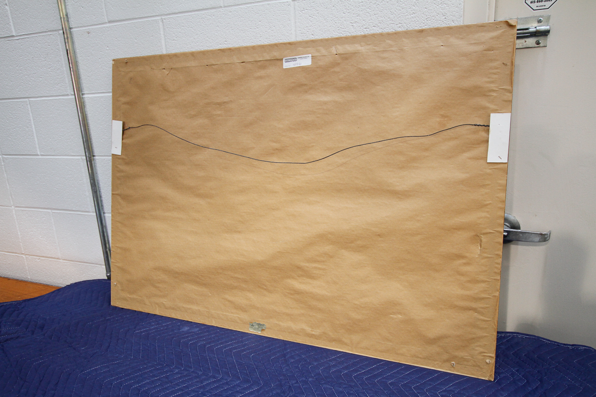 Framed Offset Lithograph of a Ship