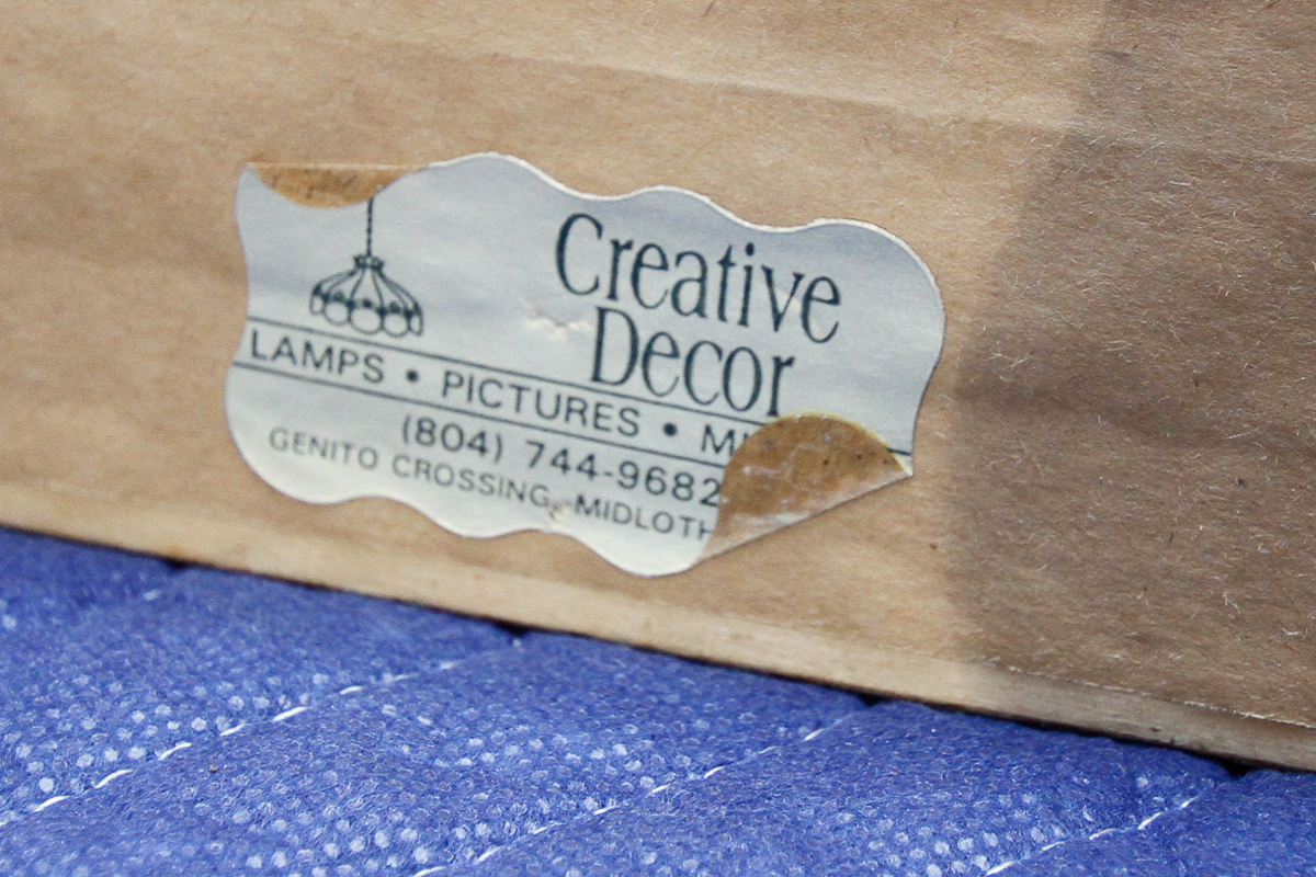 Framed Offset Lithograph of a Ship