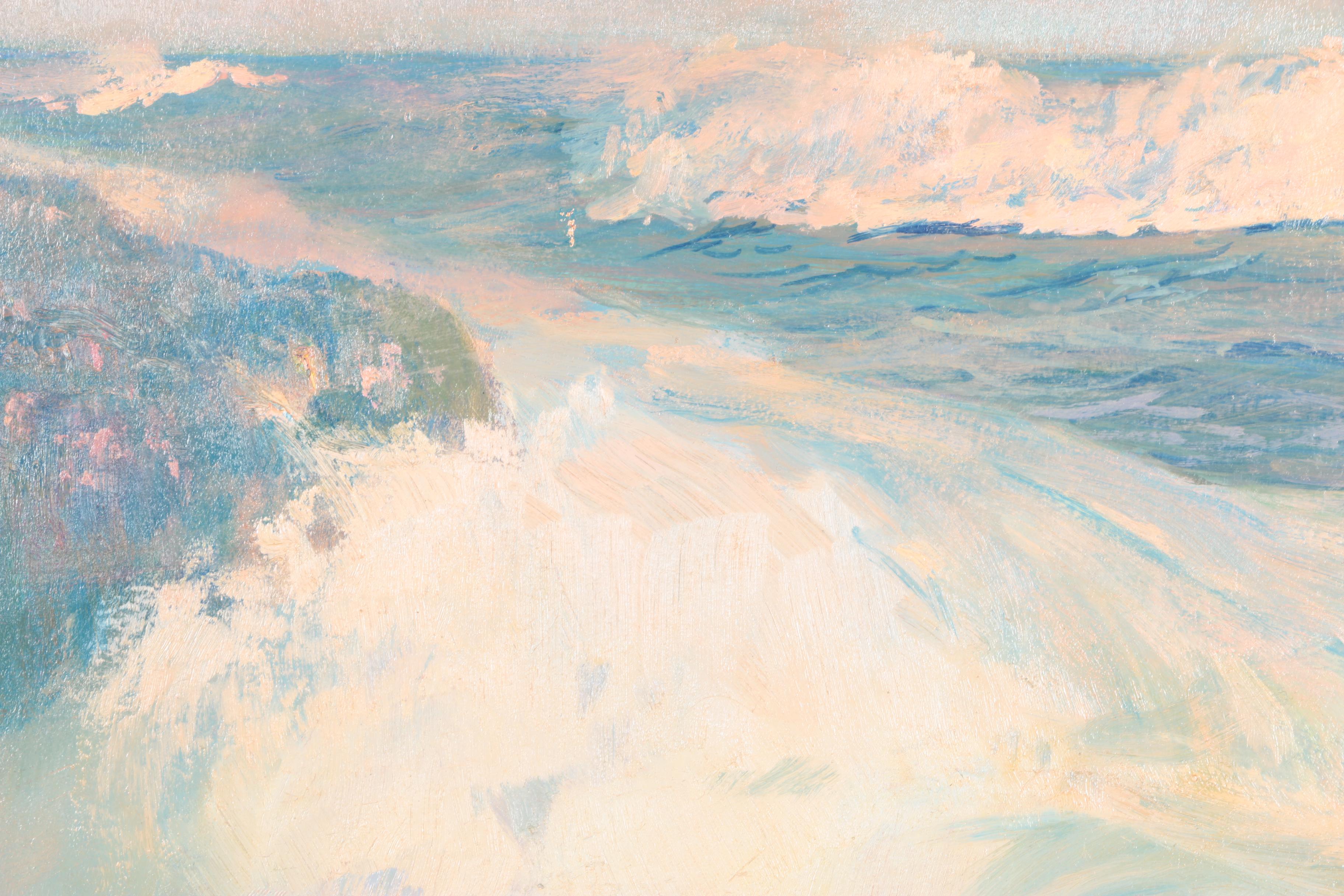 Frank Handlen Oil Painting on Panel "Big Seas"
