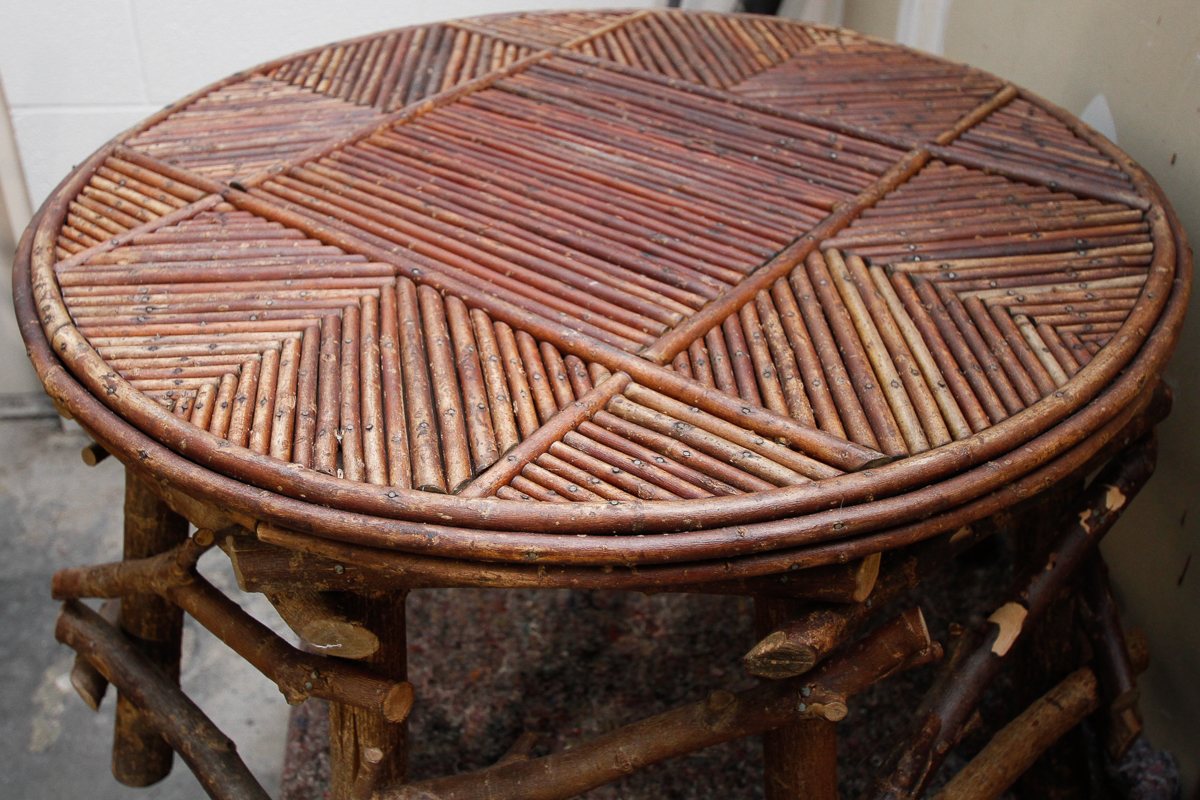 Adirondack Style Twig Coffee Table