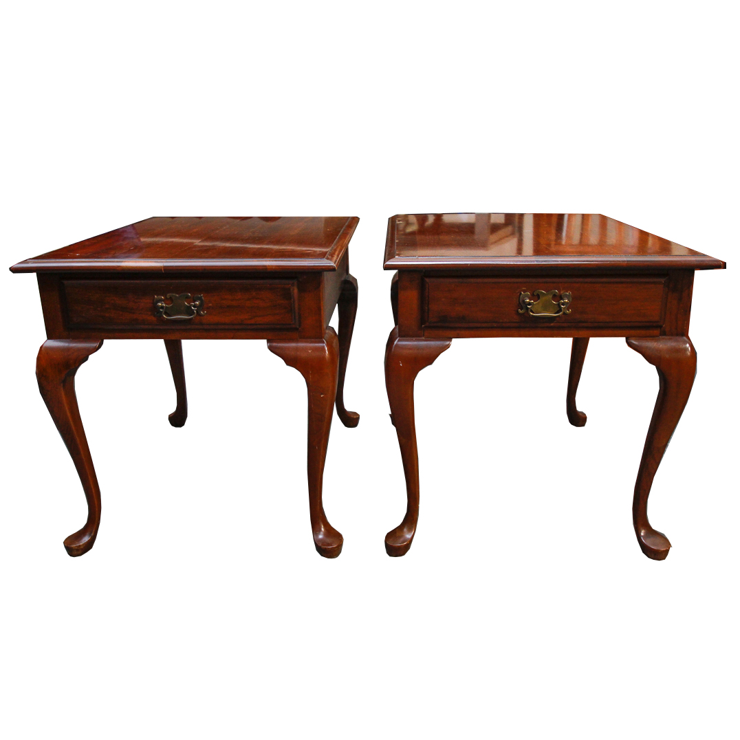 Queen Anne Style Side Tables by Pennsylvania House