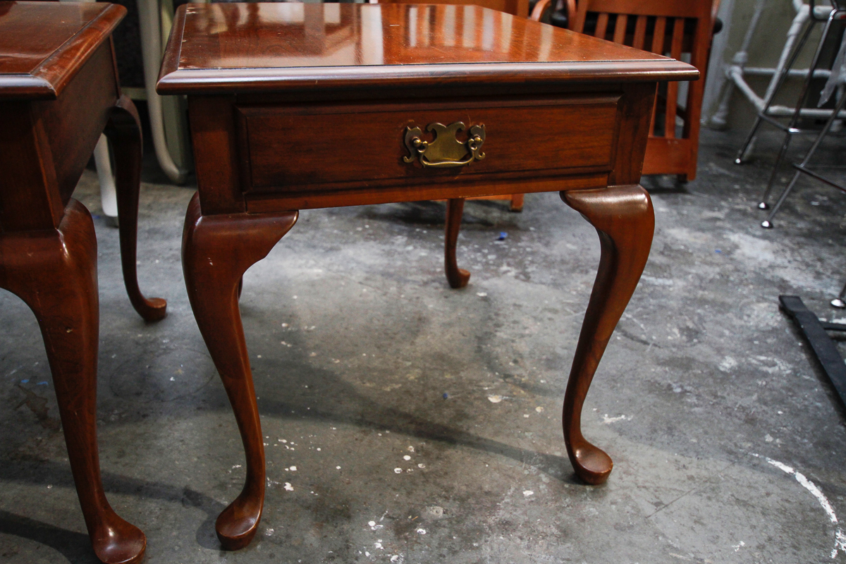 Queen Anne Style Side Tables by Pennsylvania House