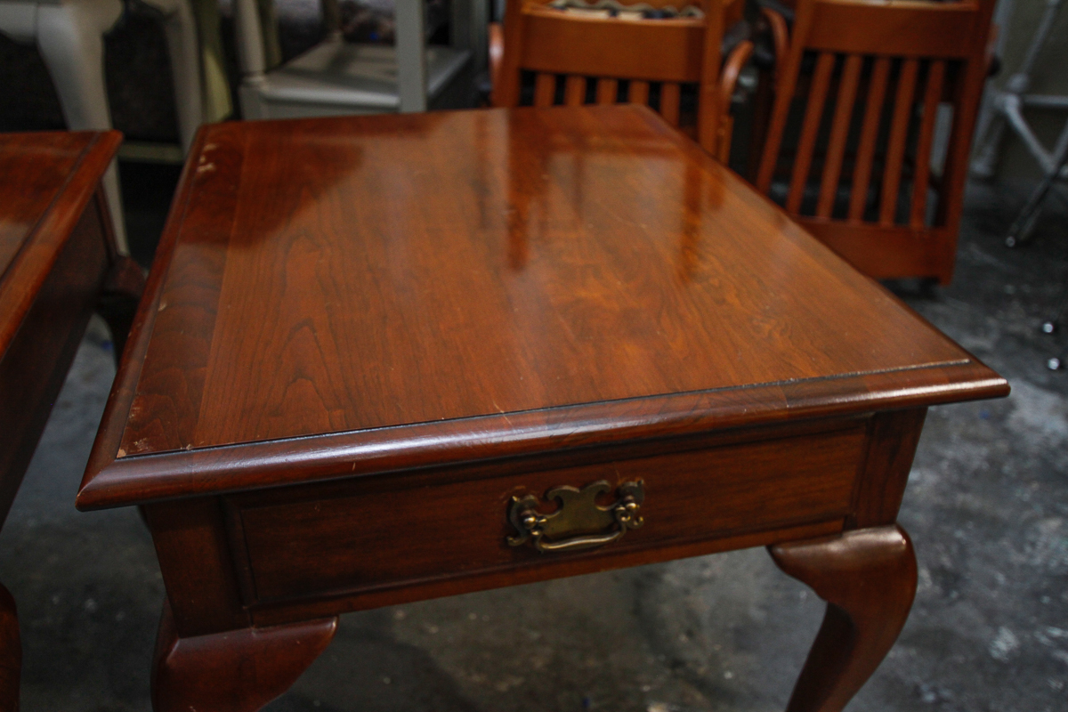 Queen Anne Style Side Tables by Pennsylvania House