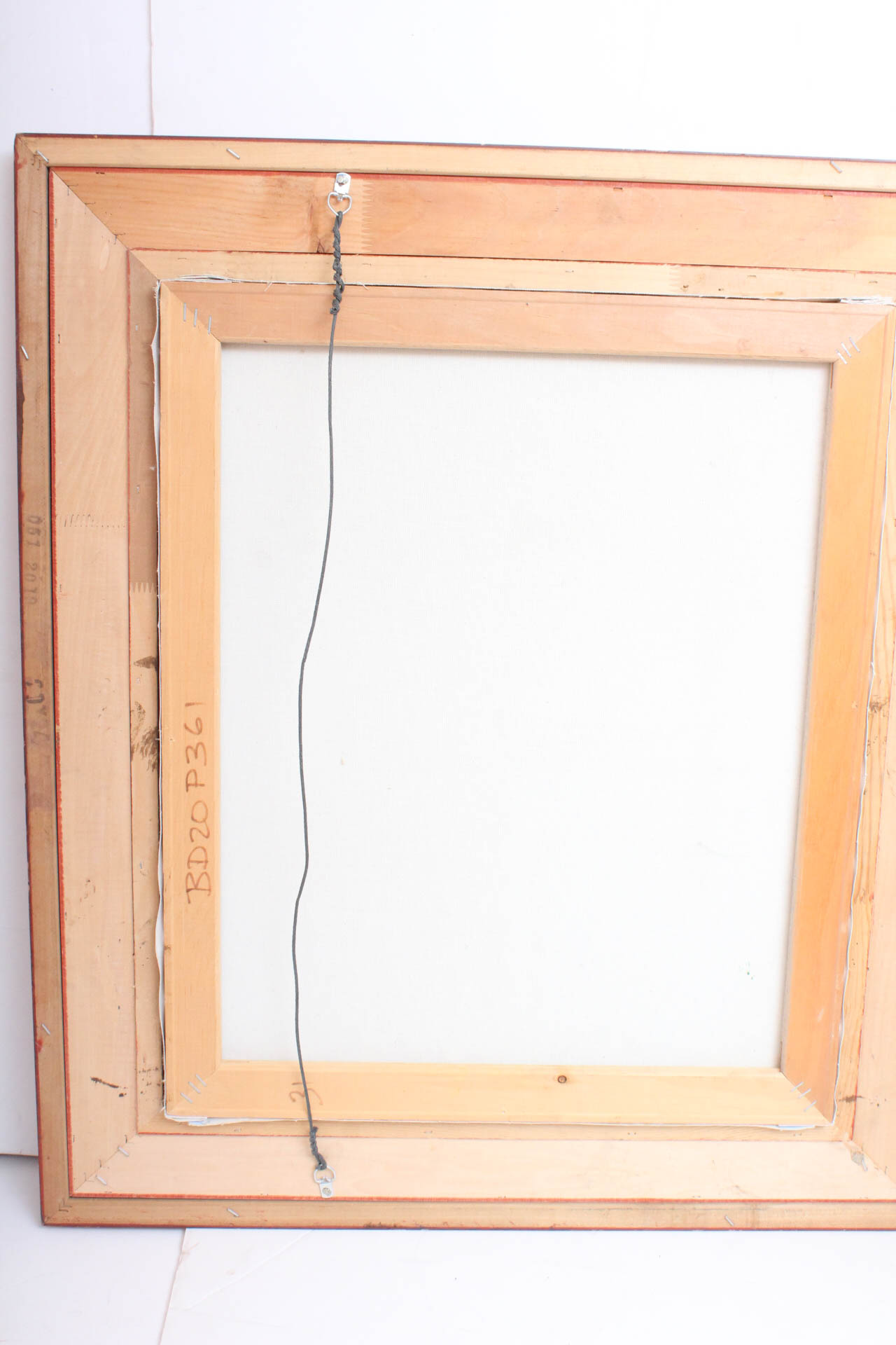 American Folk Art Oil Paining on Canvas