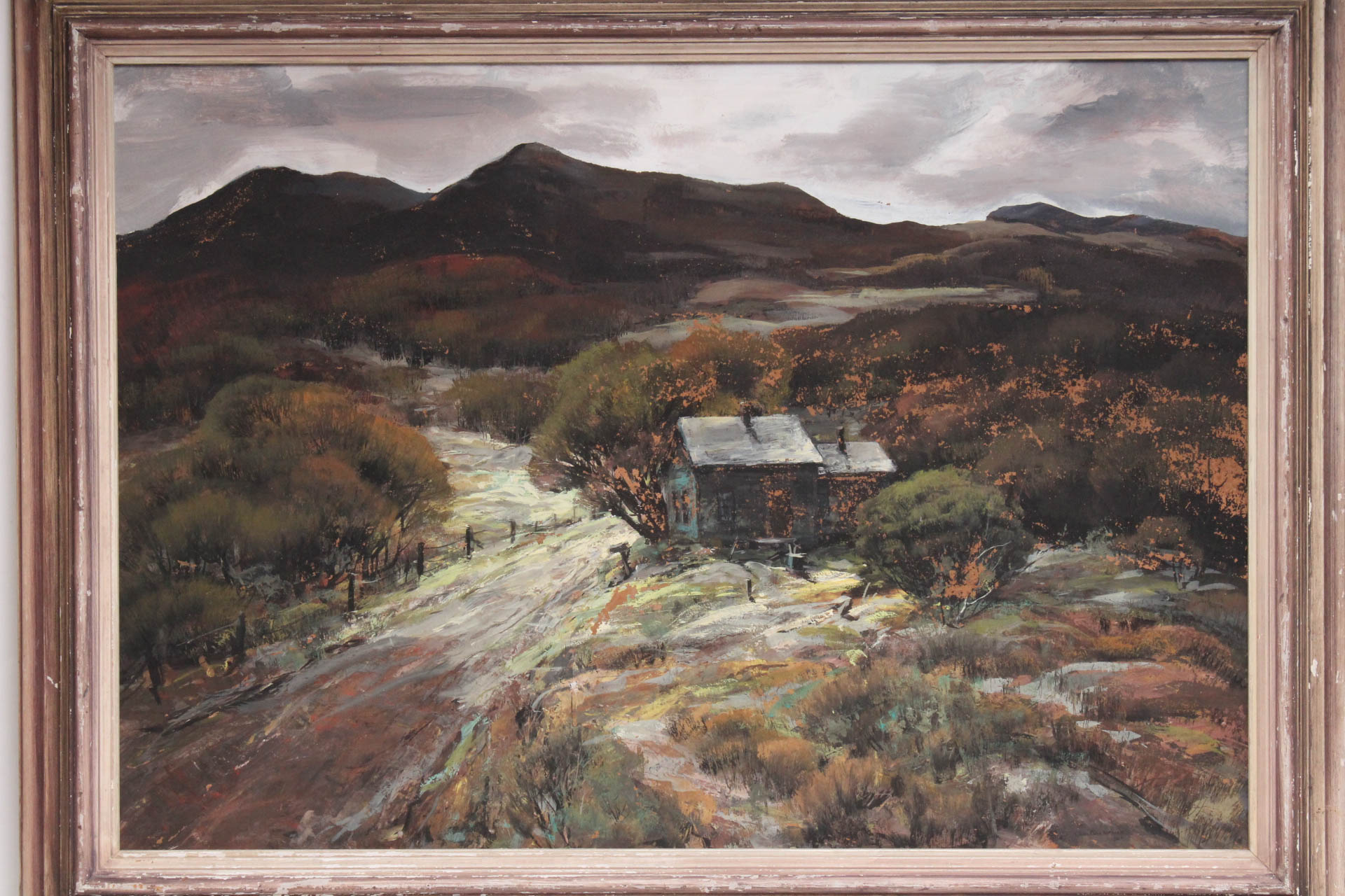 Carl Gaertner "West Virginia Hills" Oil Painting on Board