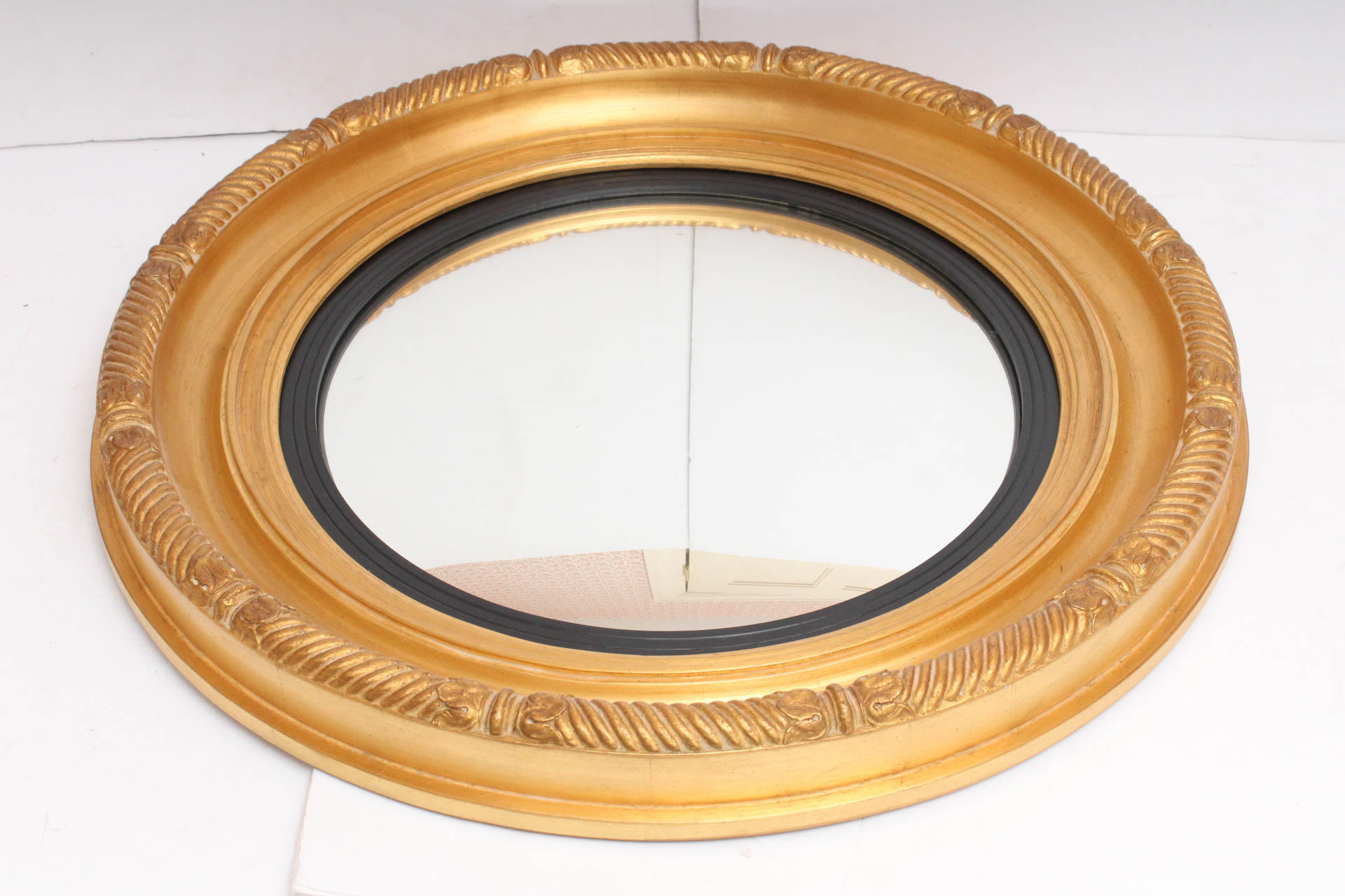 Nautical Convex Wall Mirror by Carvers' Guild