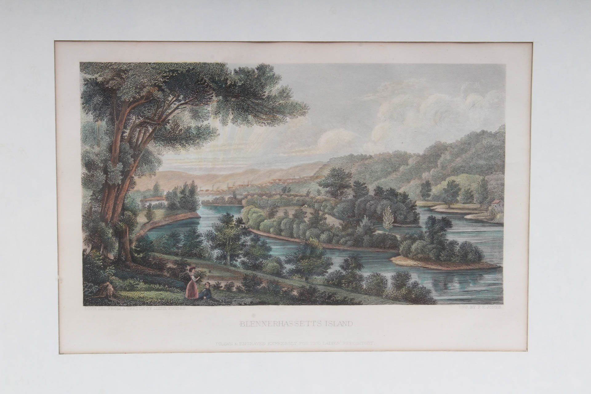 Three Engravings of Ohio Scenes