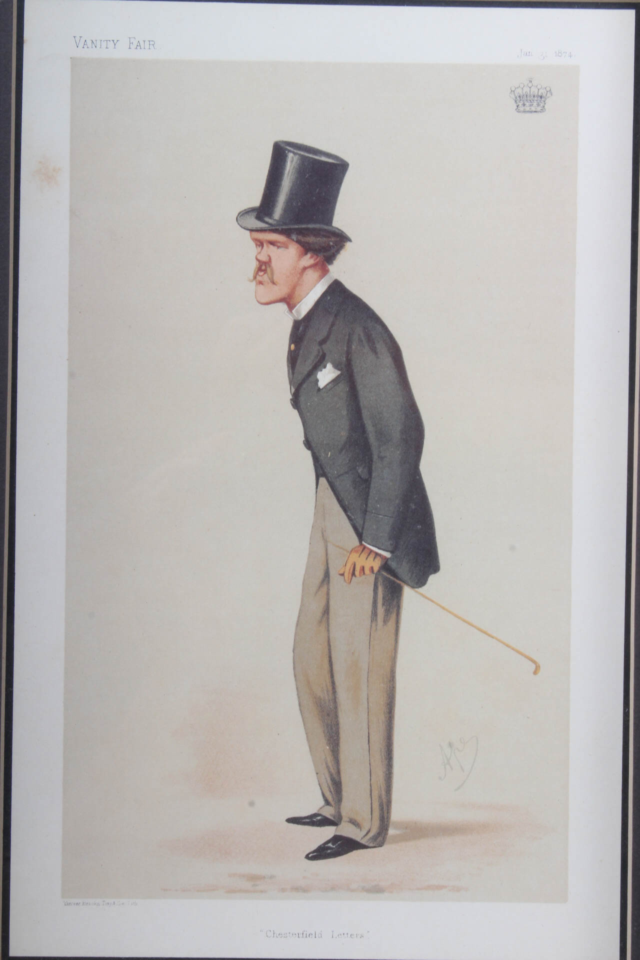 Pair of Vanity Fair Offset Lithograph Prints