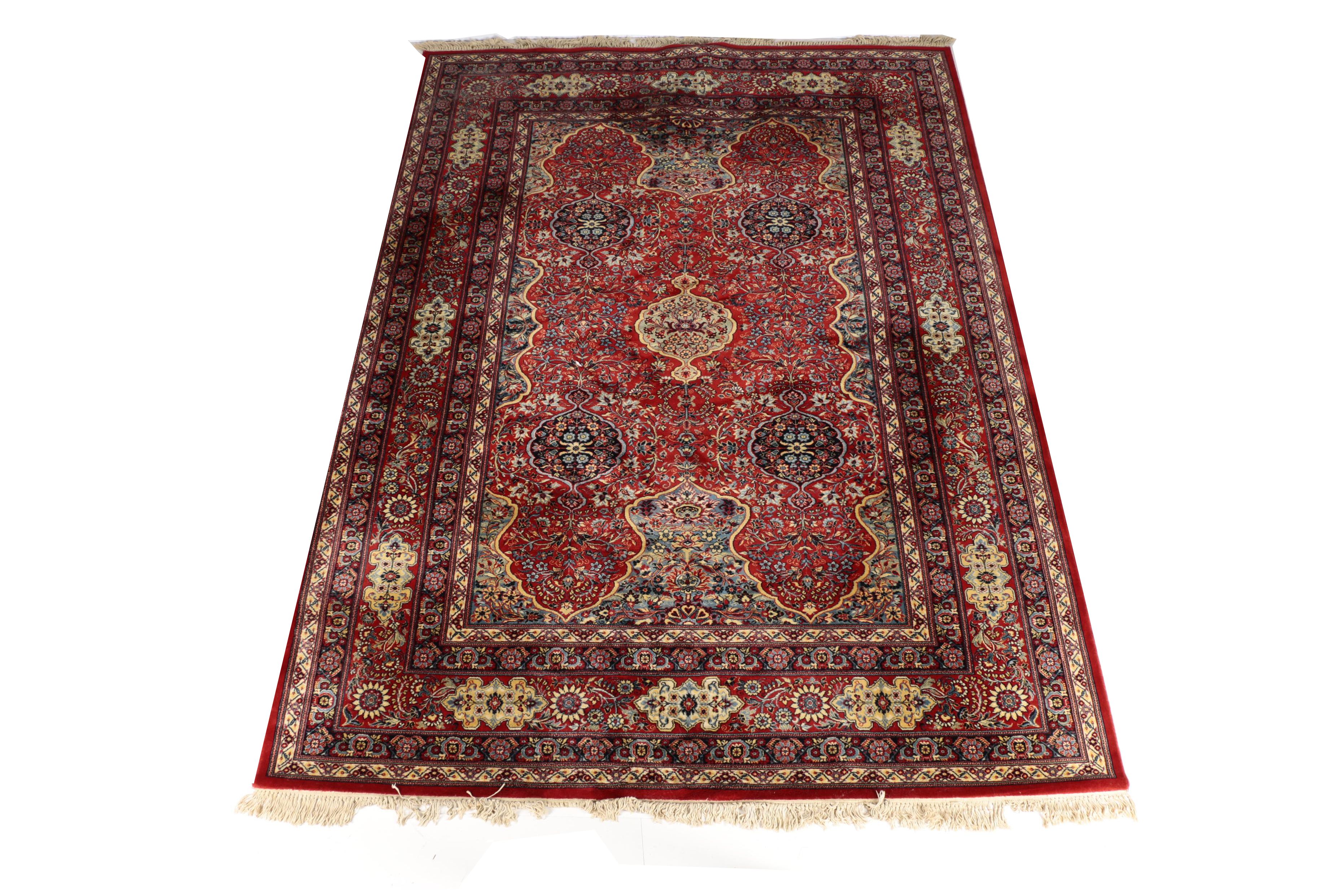 Machine Made Couristan "Antique Royal Heriz" Area Rug