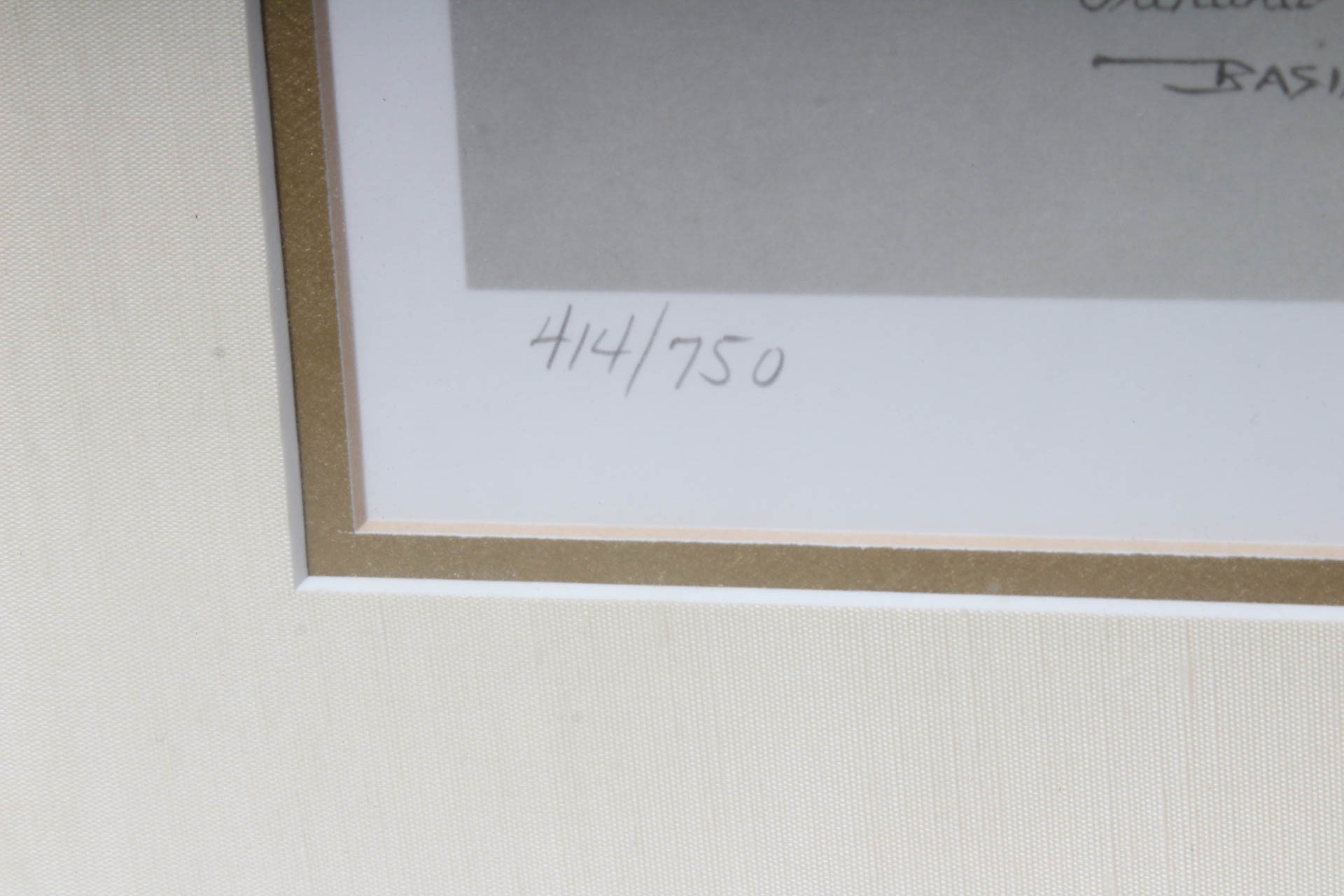 Basil Ede Signed "Orchard Oriole" Offset Lithograph Print