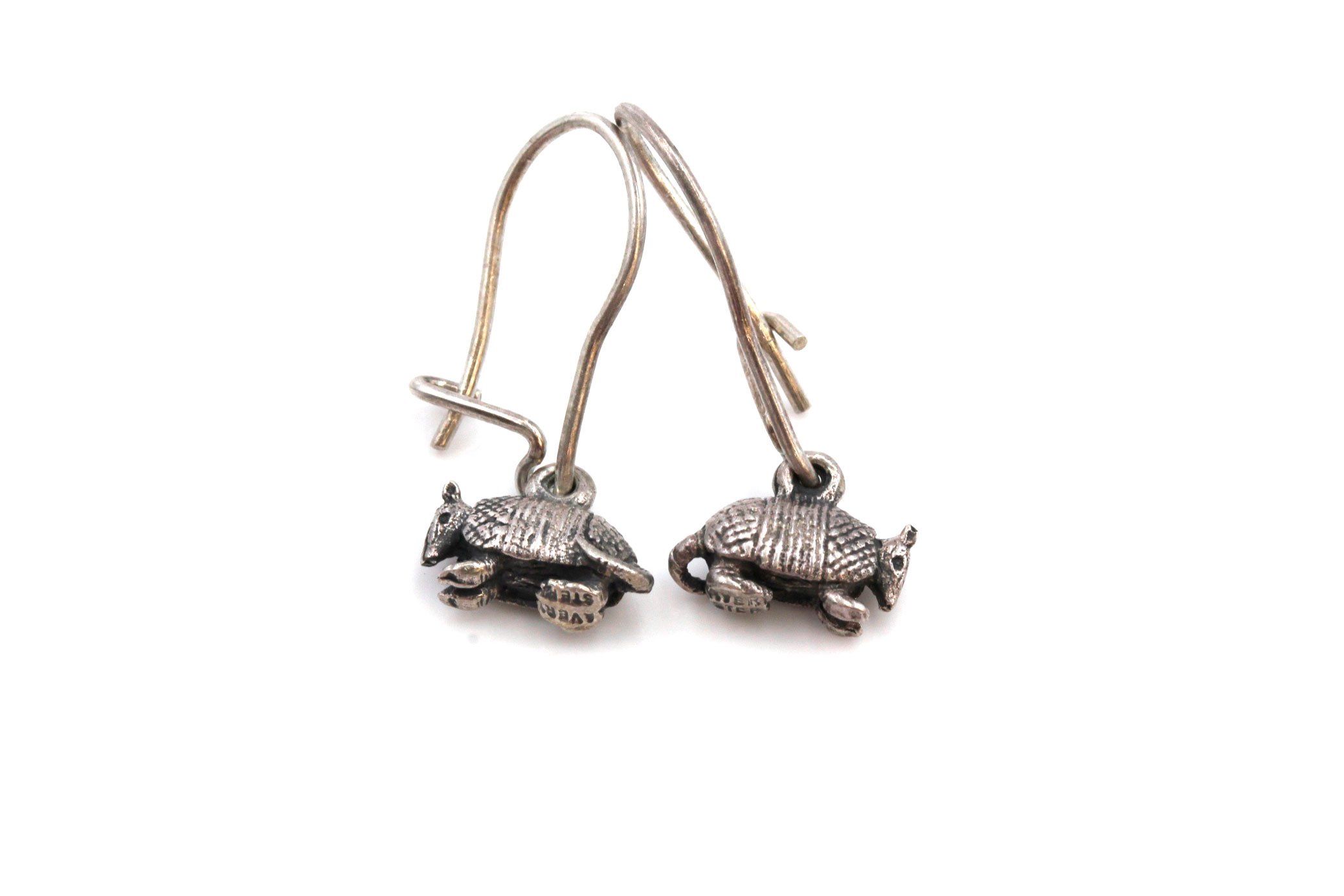 James Avery Sterling Sterling Armadillos Earrings