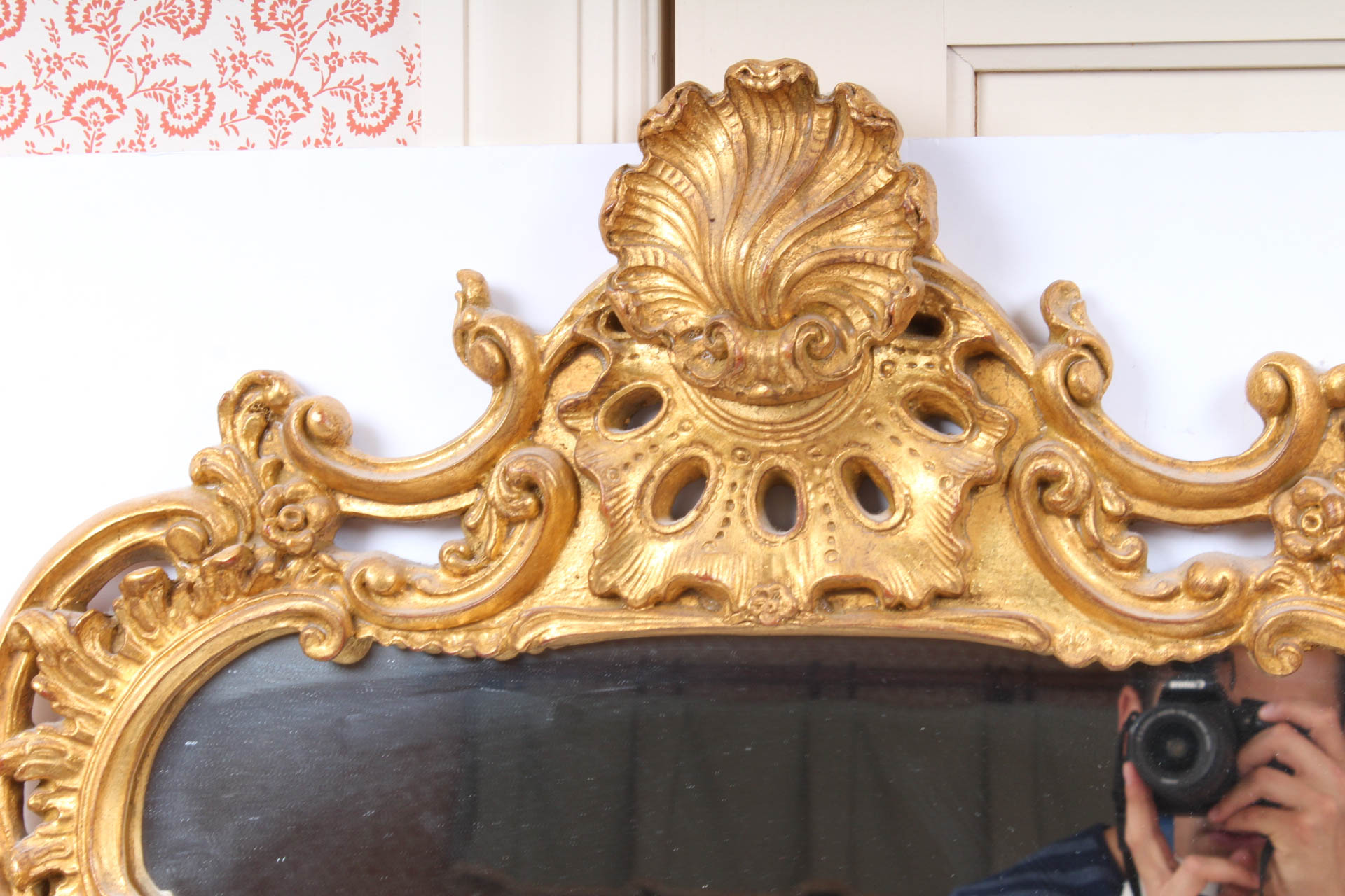 Chippendale Style Wall Mirror by Carvers' Guild