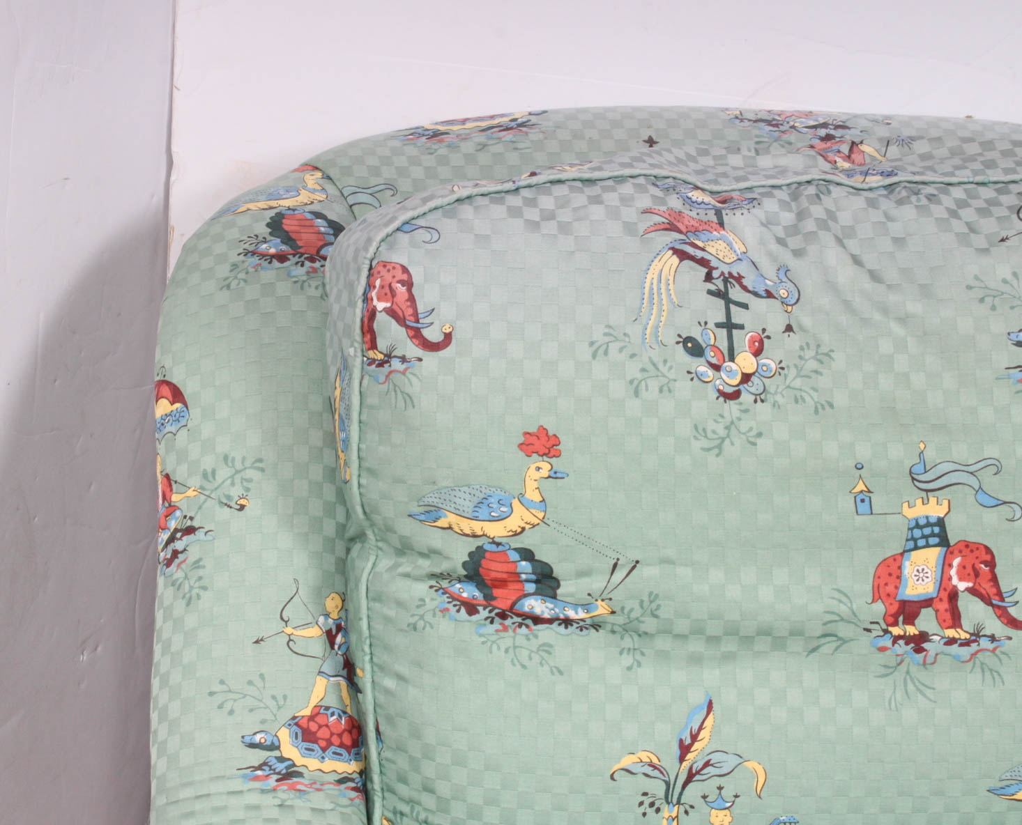 Fabric Upholstered Armchair by Sherrill