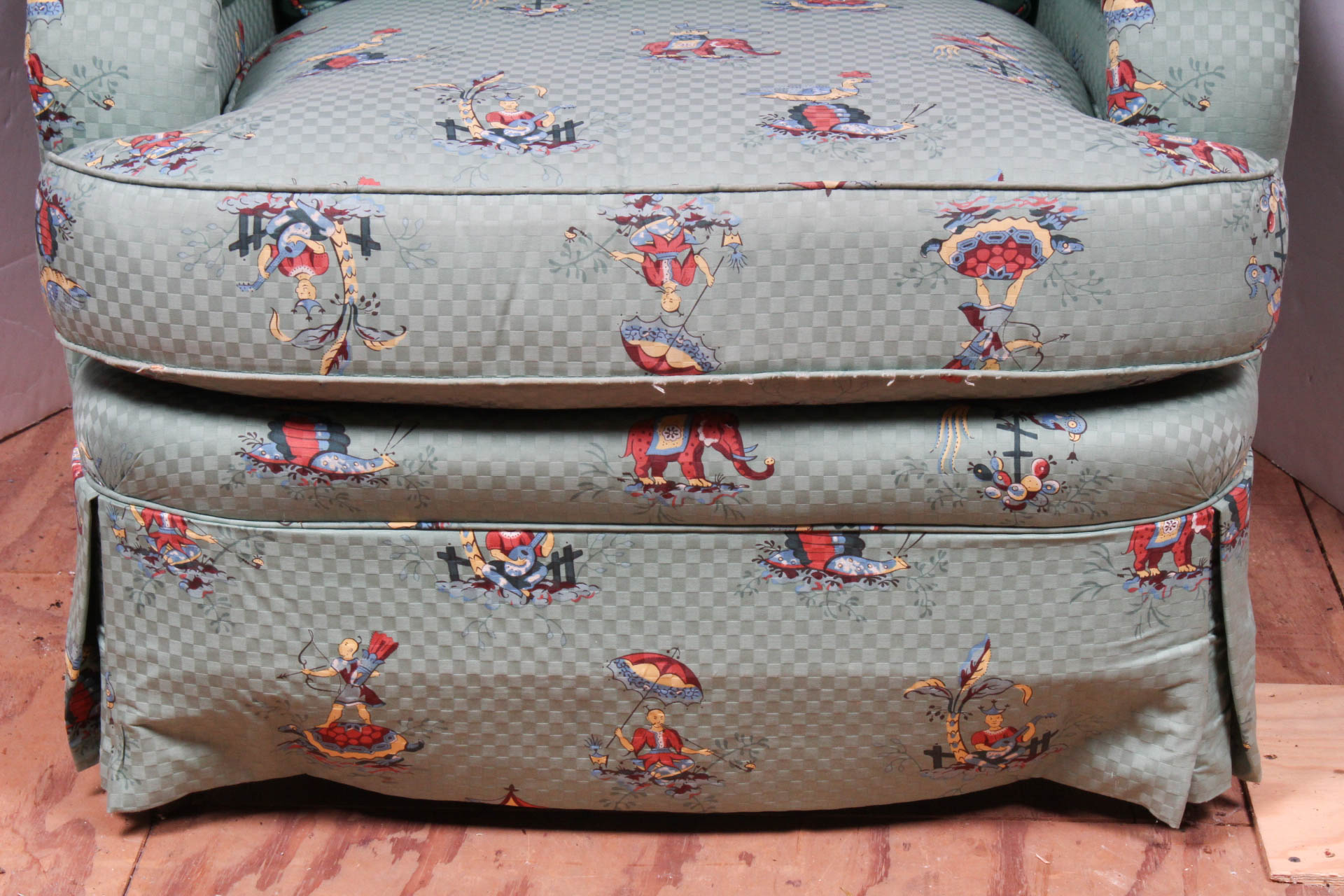 Fabric Upholstered Armchair by Sherrill