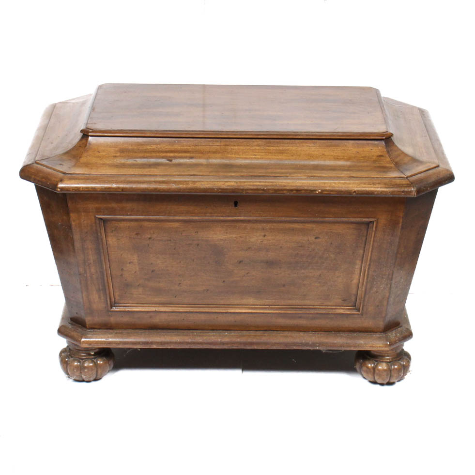 Antique Victorian Sarcophagus Cellarette