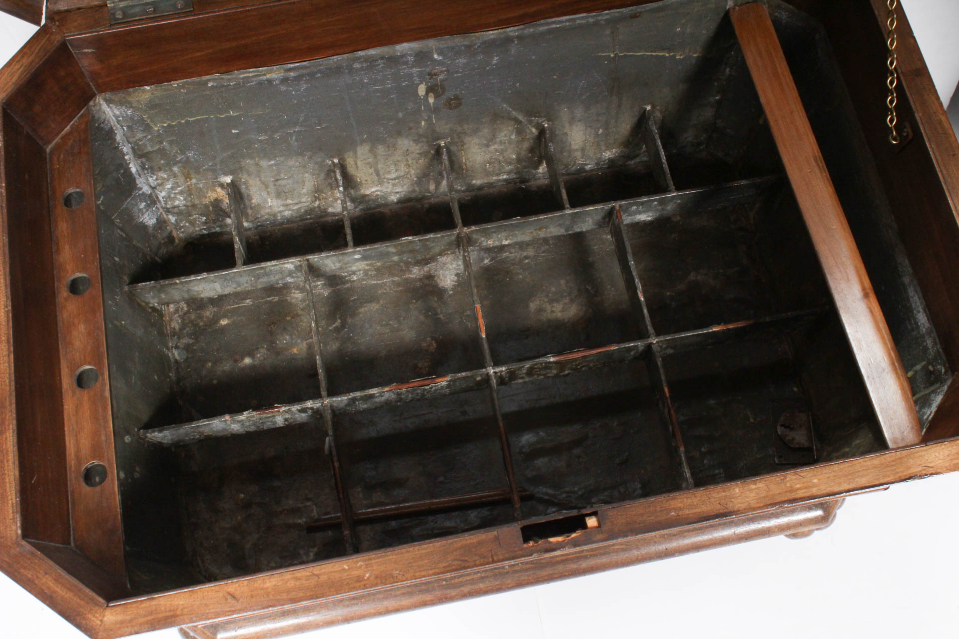 Antique Victorian Sarcophagus Cellarette