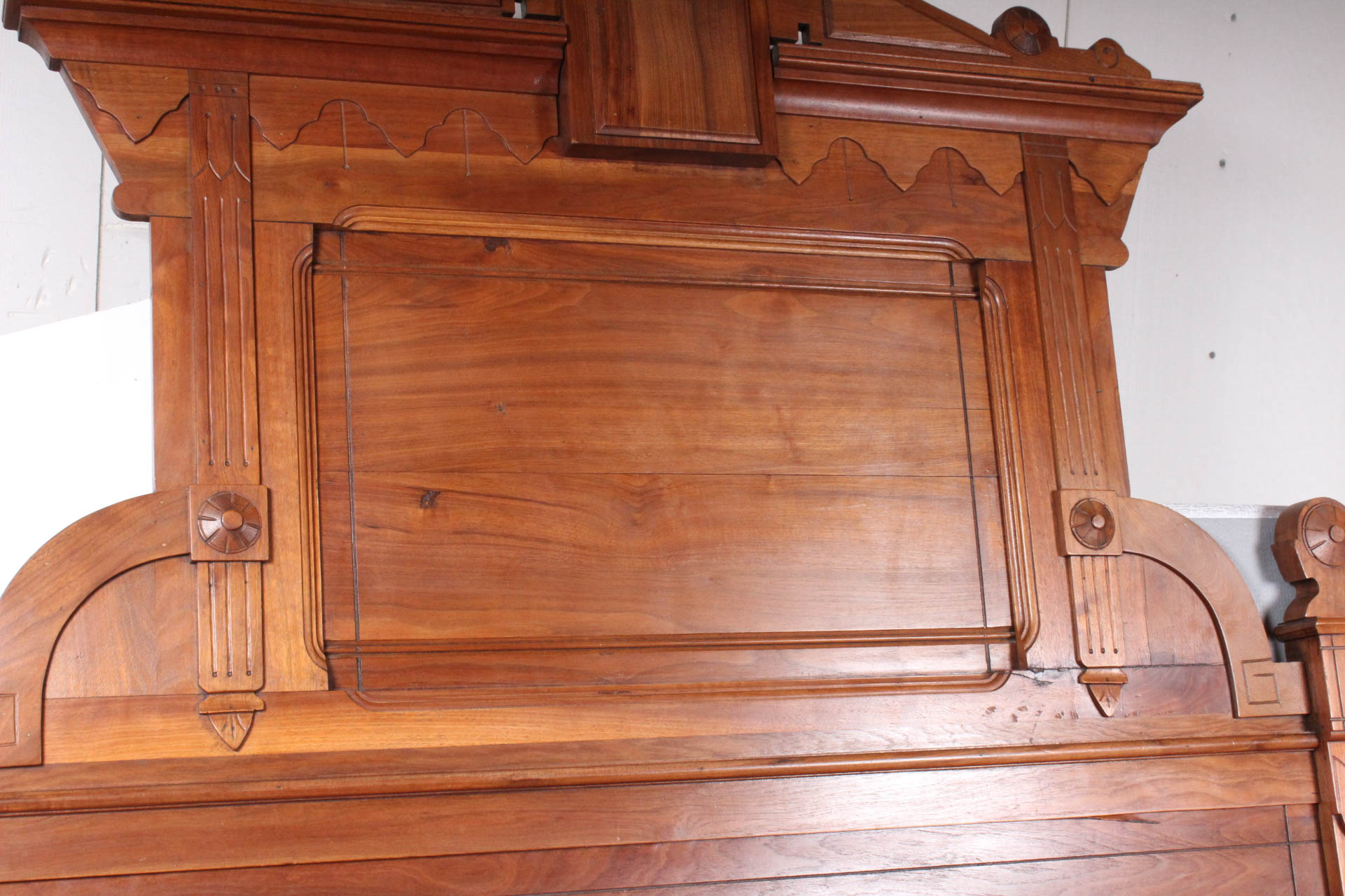 Full Size Eastlake Style Handmade Bed